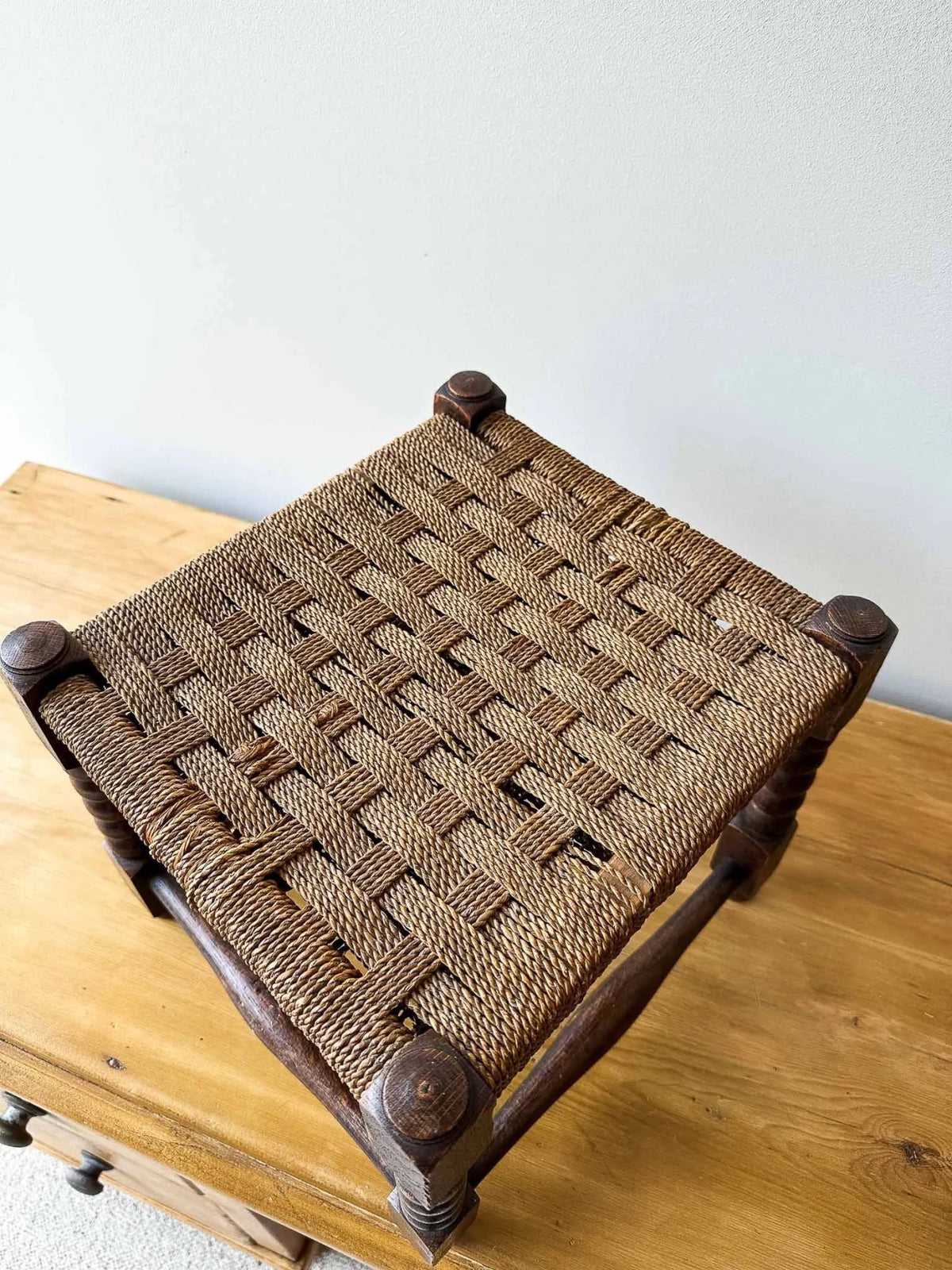 Antique stool - House on Horizon