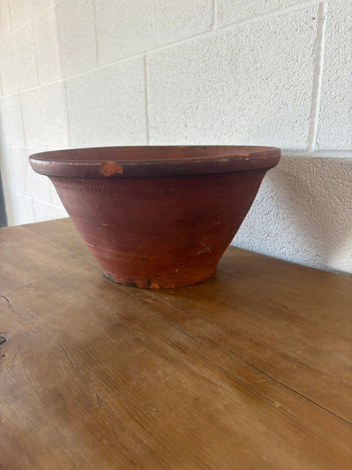 Antique Terracotta Bowl - House on Horizon