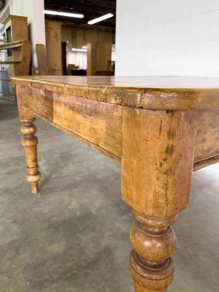 English pine kitchen or dining table - House on Horizon