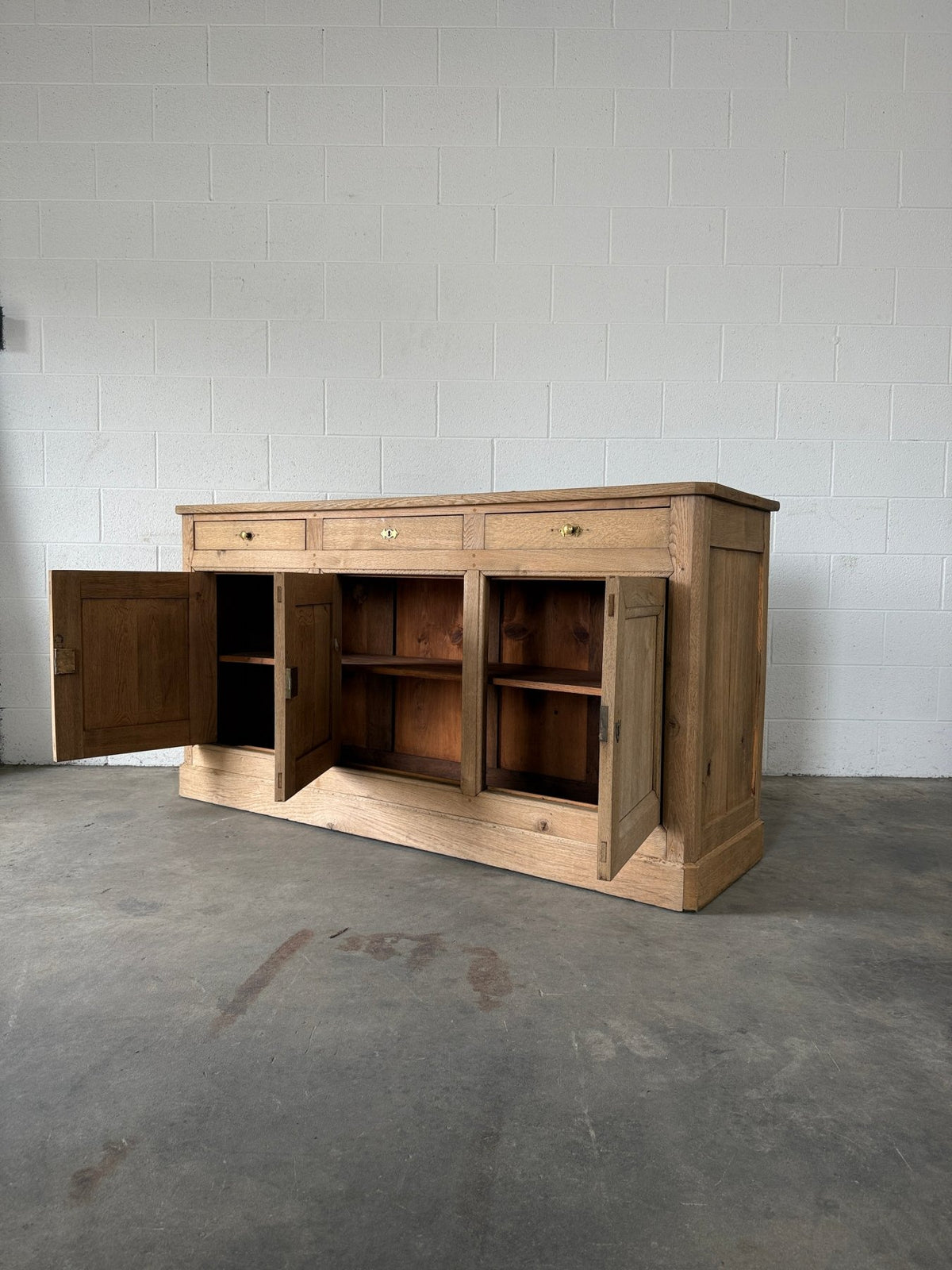 French antique oak sideboard - House on Horizon