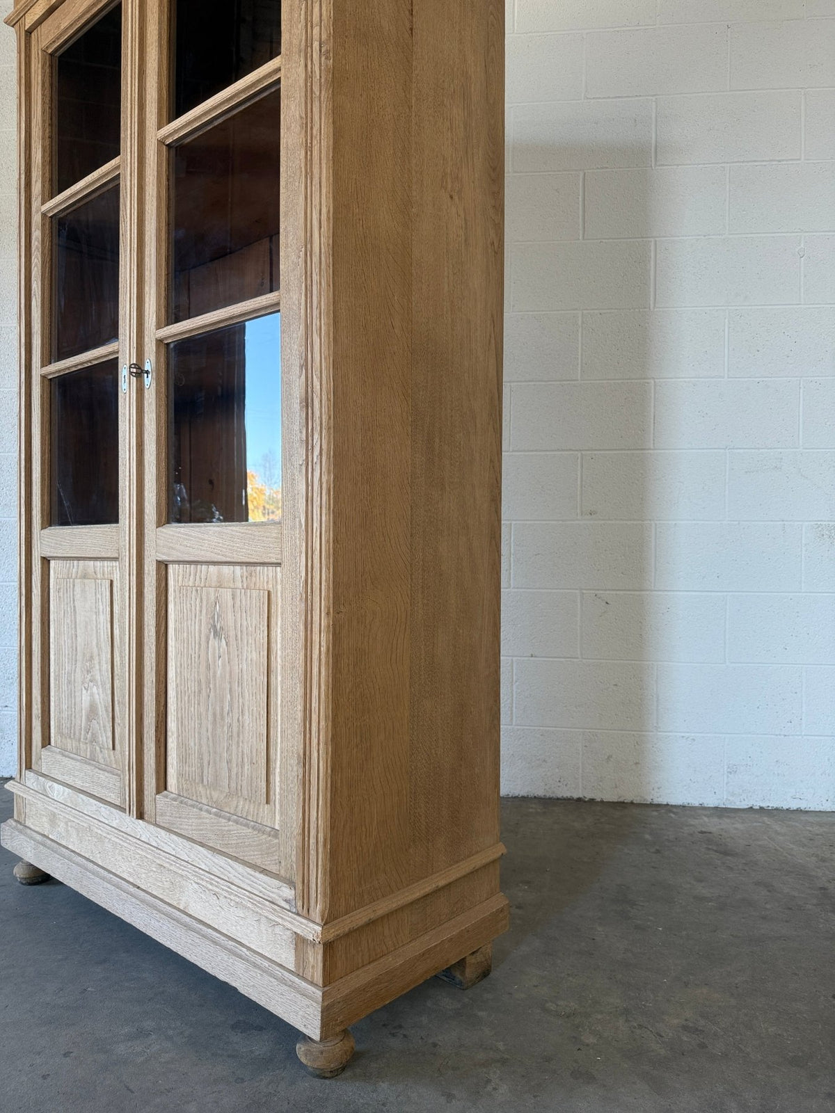 French glass display cupboard - House on Horizon