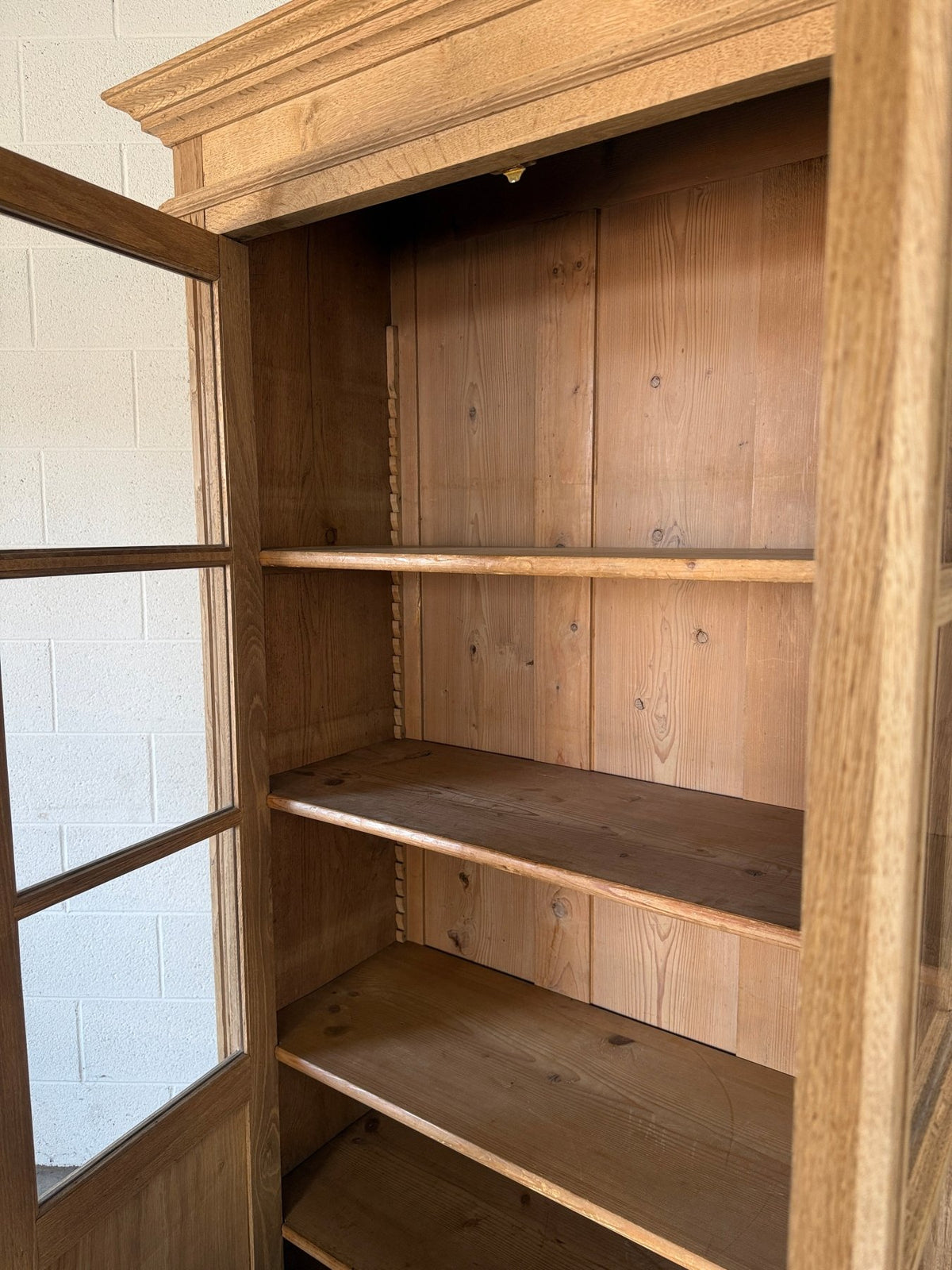 French glass display cupboard - House on Horizon