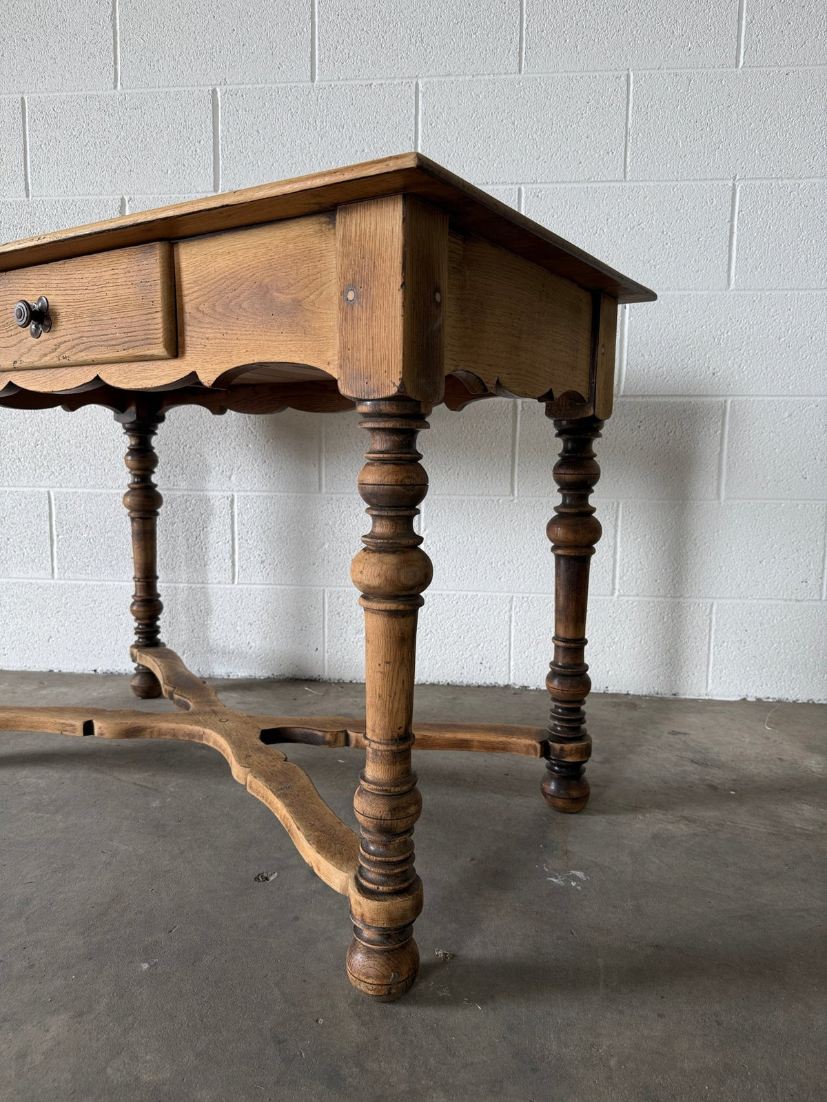 French oak table - House on Horizon