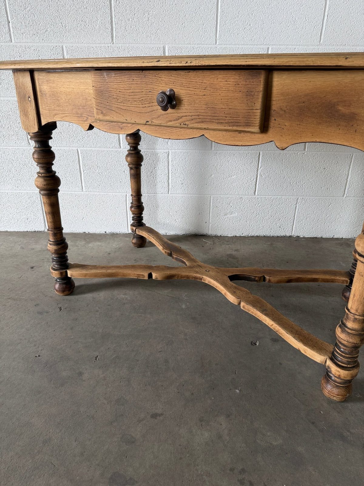 French oak table - House on Horizon