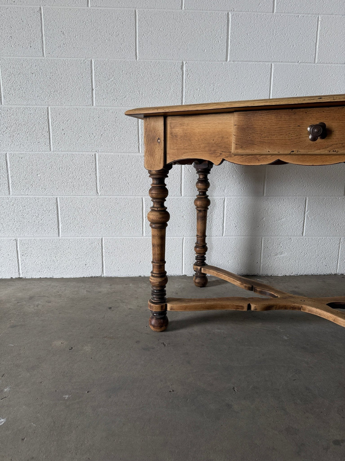 French oak table - House on Horizon