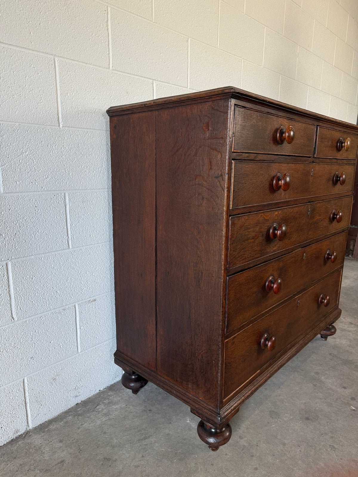 Georgian Oak Drawers - House on Horizon