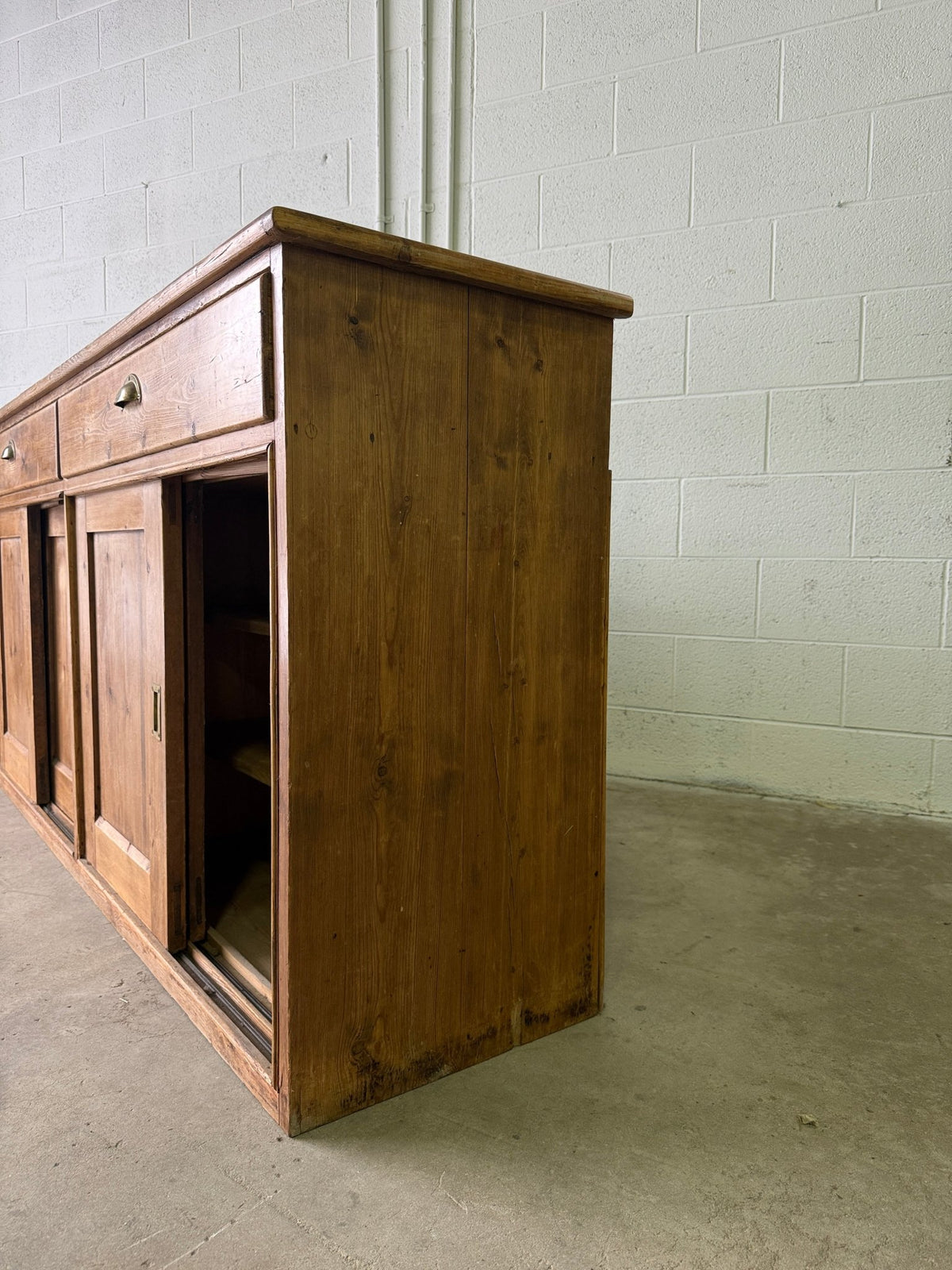 Gorgeous antique pine sideboard - House on Horizon