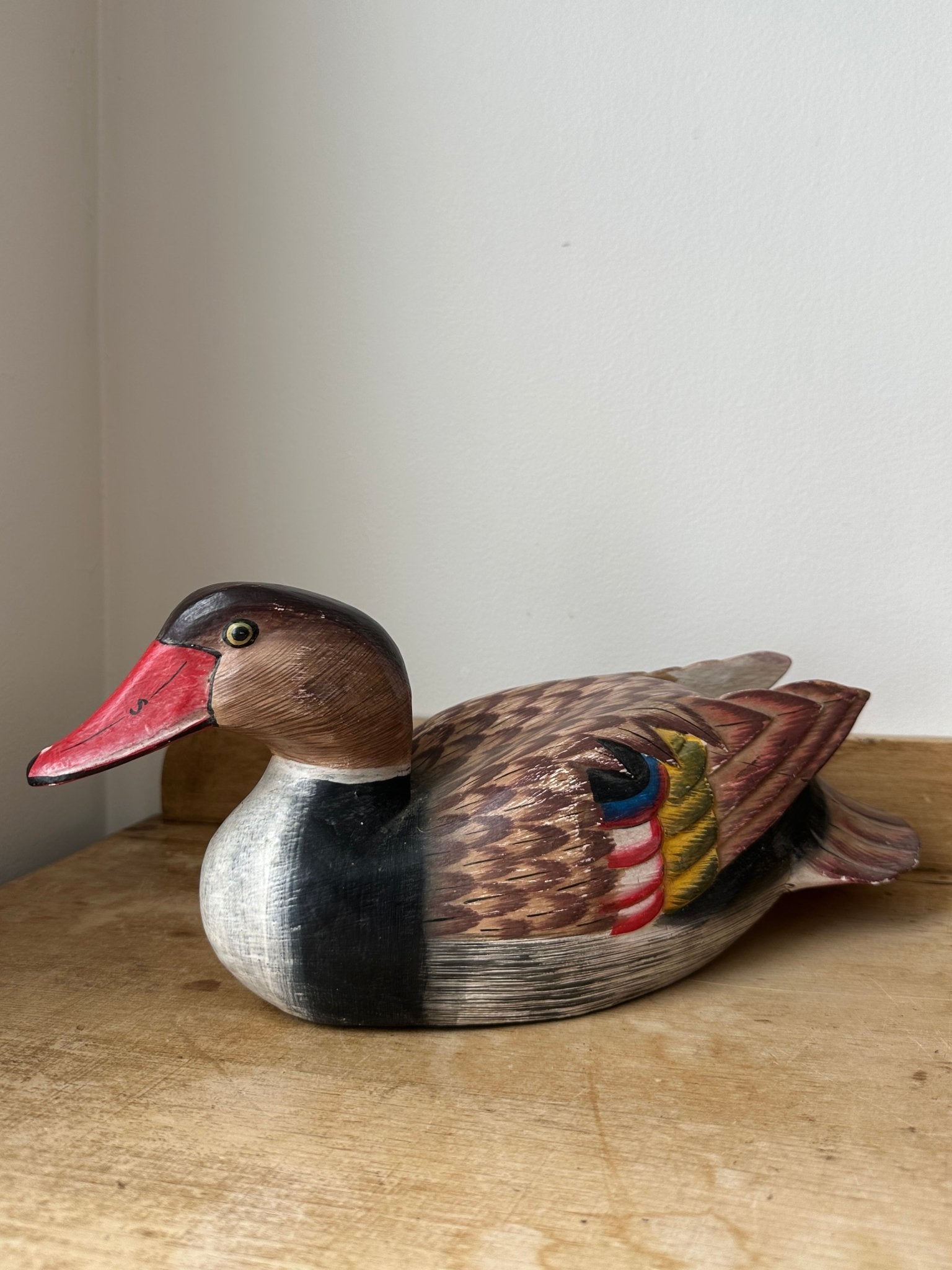 Hand-painted duck - House on Horizon