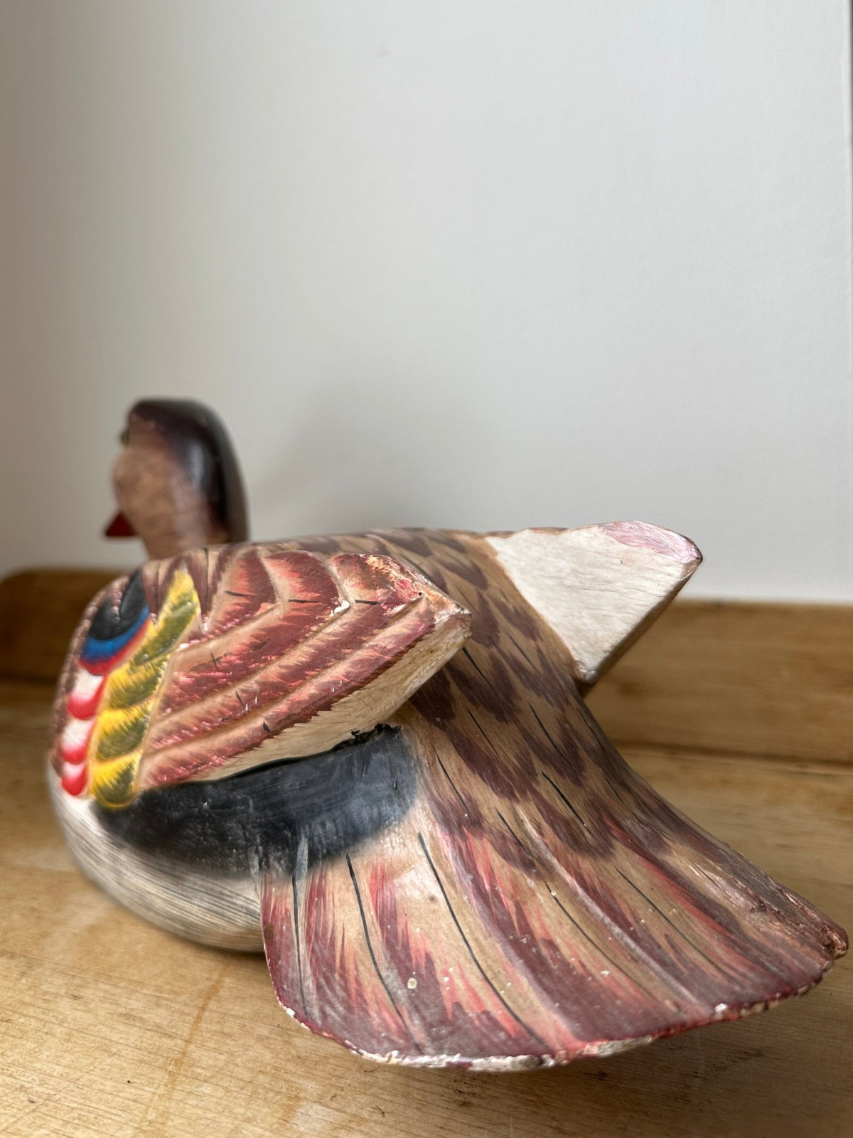 Hand-painted duck - House on Horizon