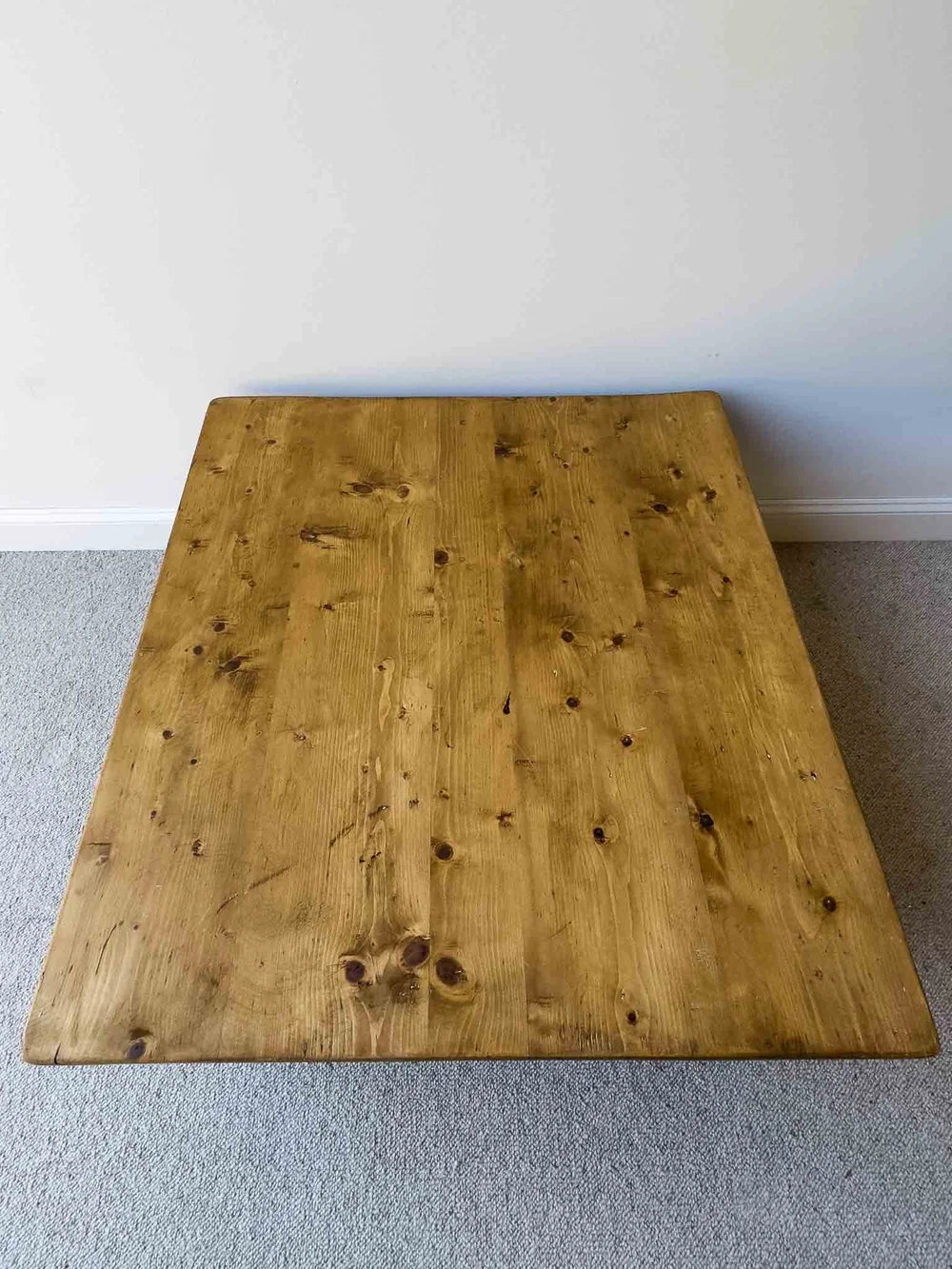Victorian pine coffee table