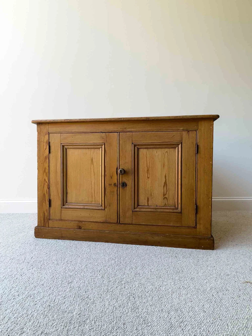 English antique cupboard