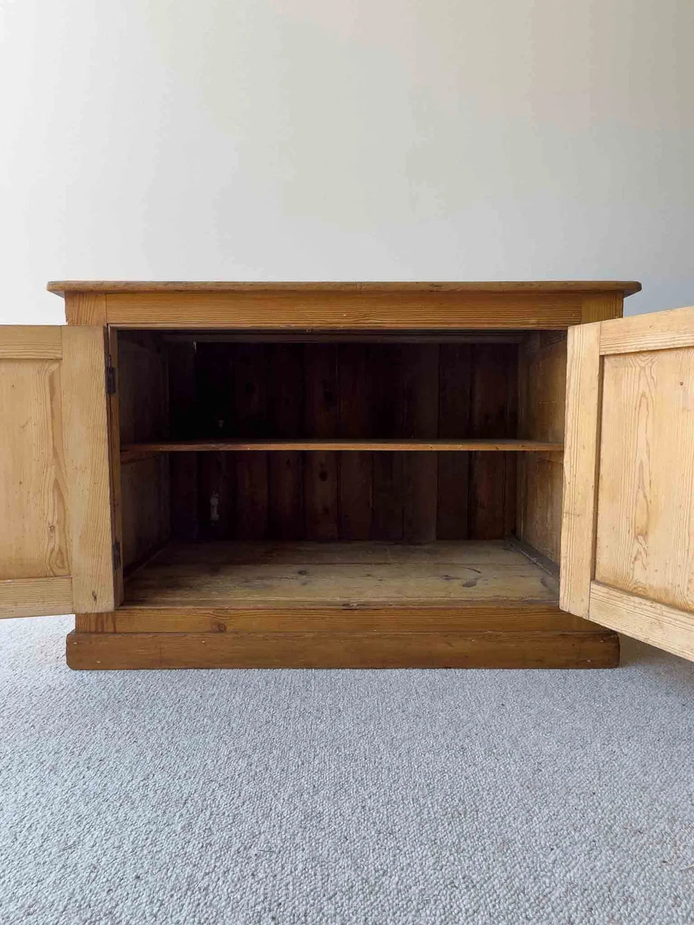 English antique cupboard