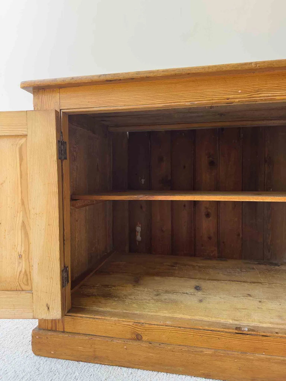 English antique cupboard