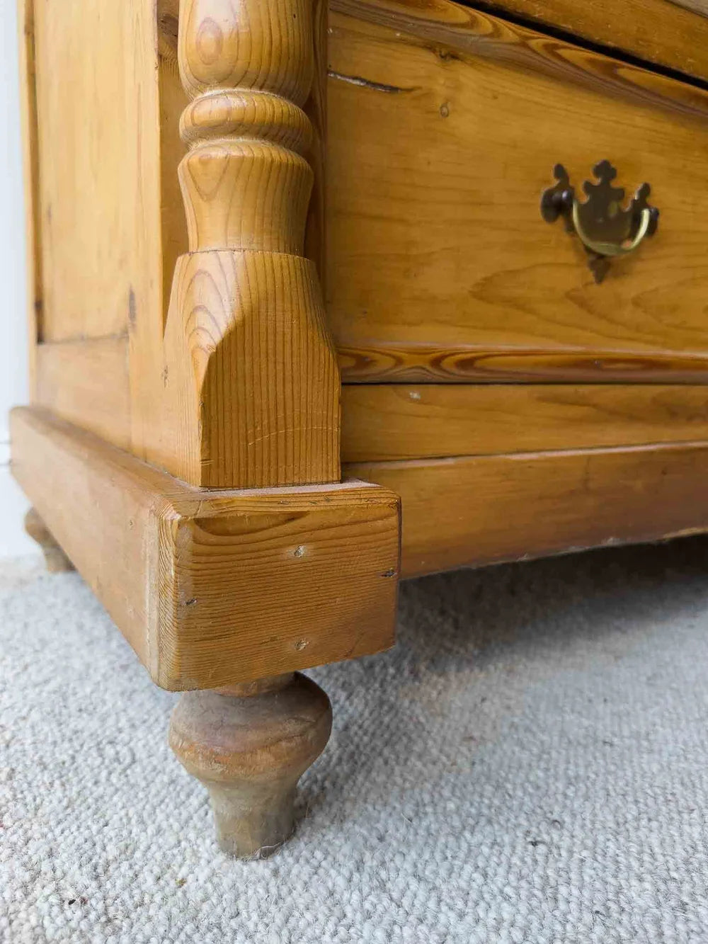 Large English antique kitchen dresser