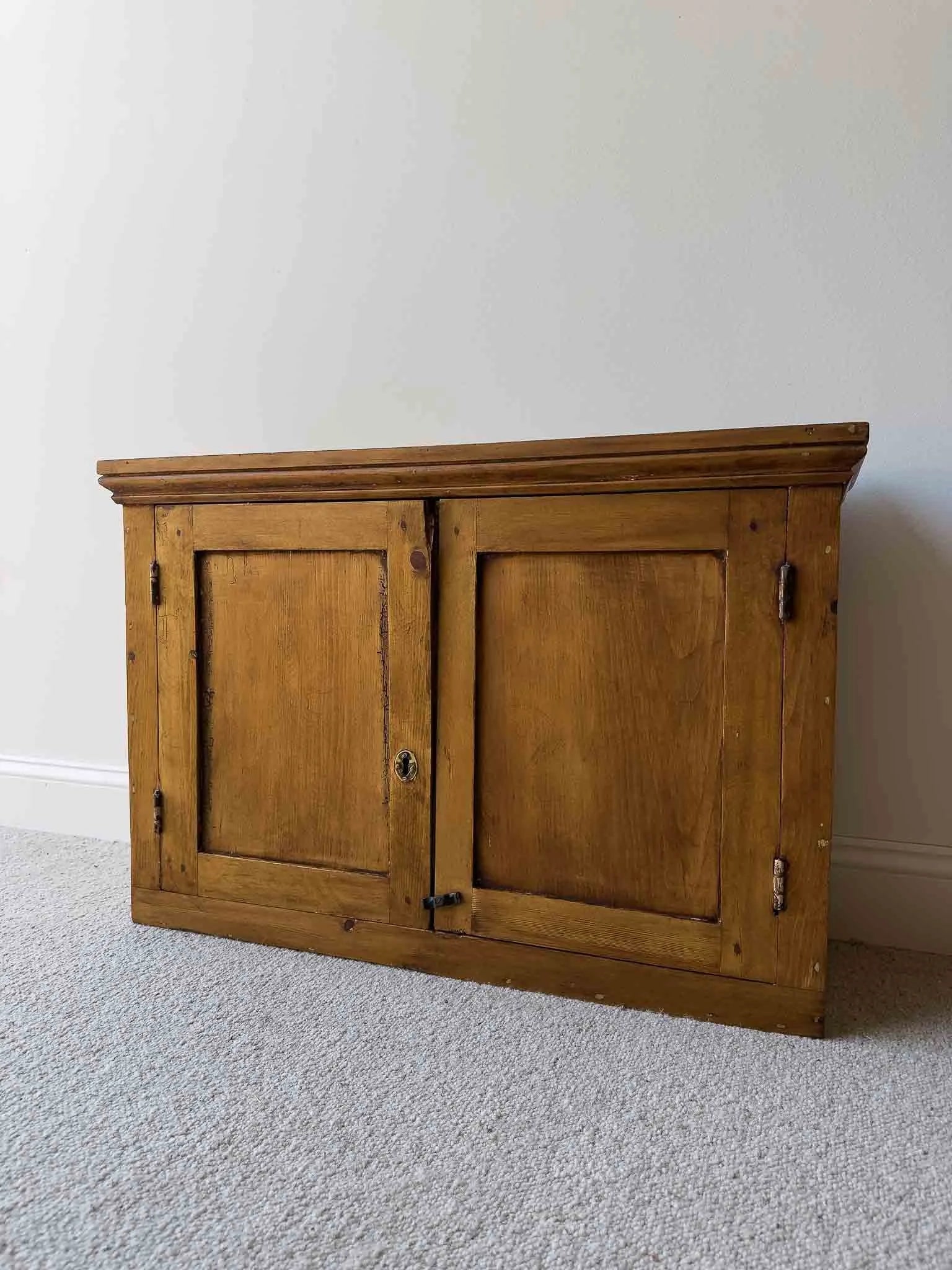 Antique pine cabinet