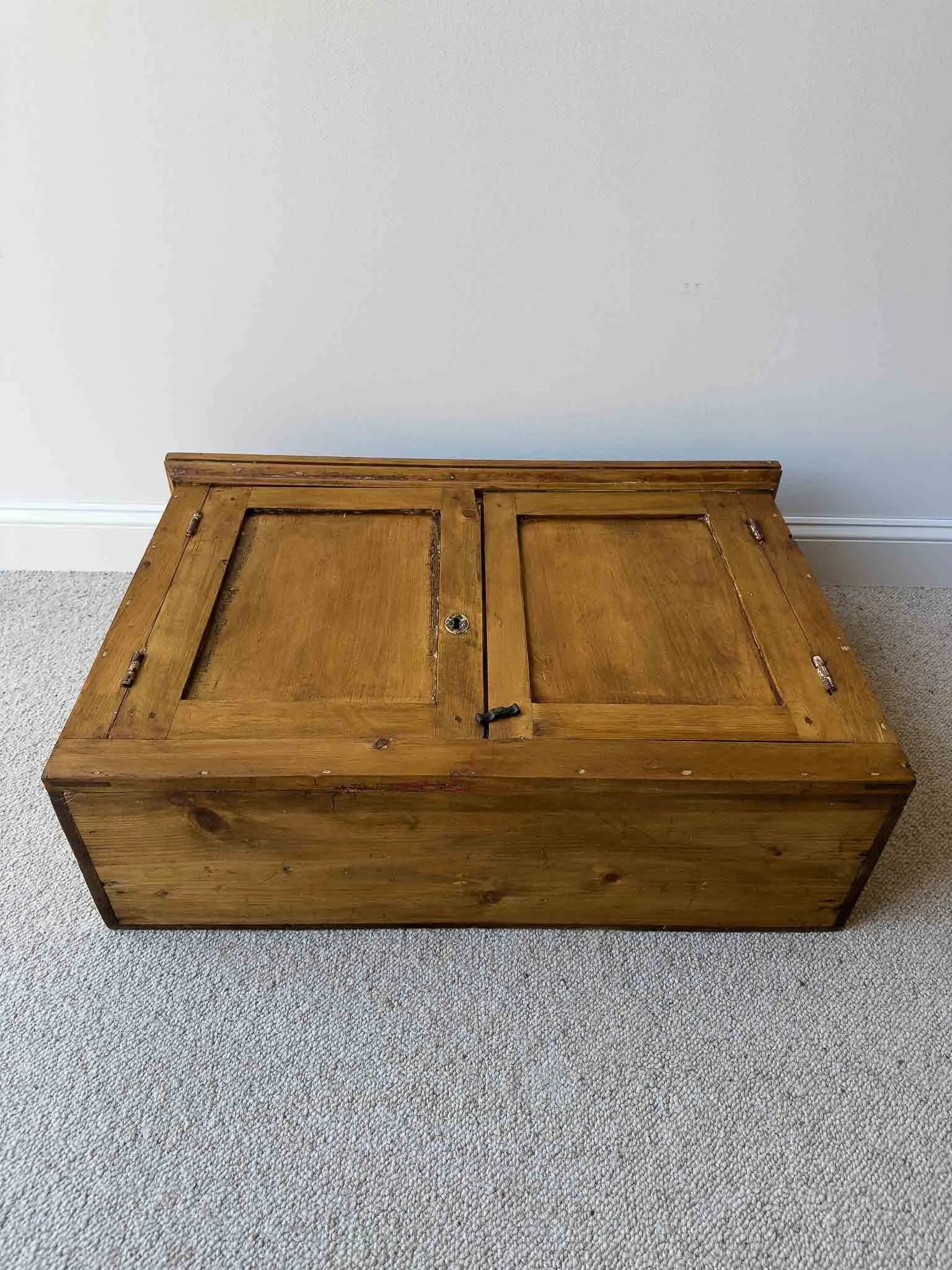 Antique pine cabinet