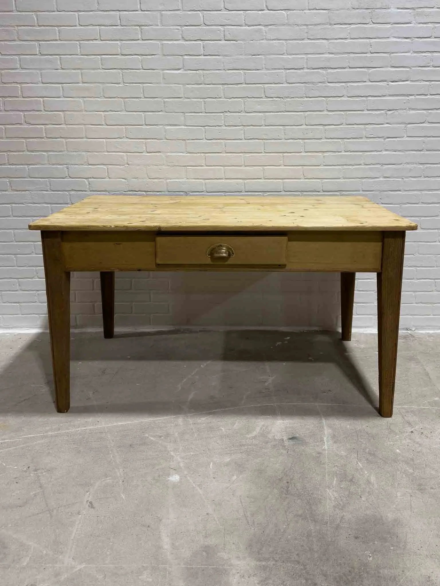 English Pine Kitchen Table