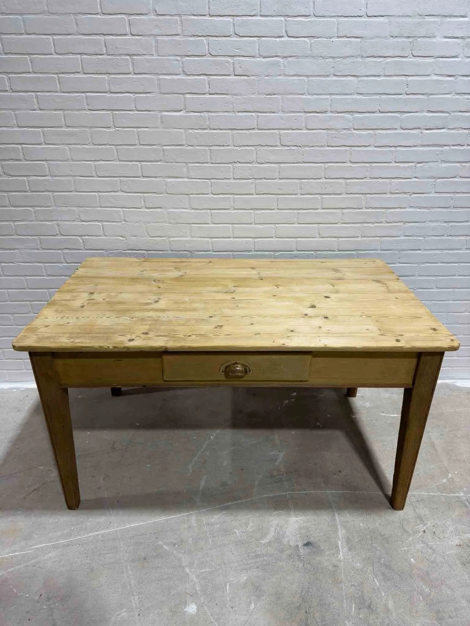 English Pine Kitchen Table