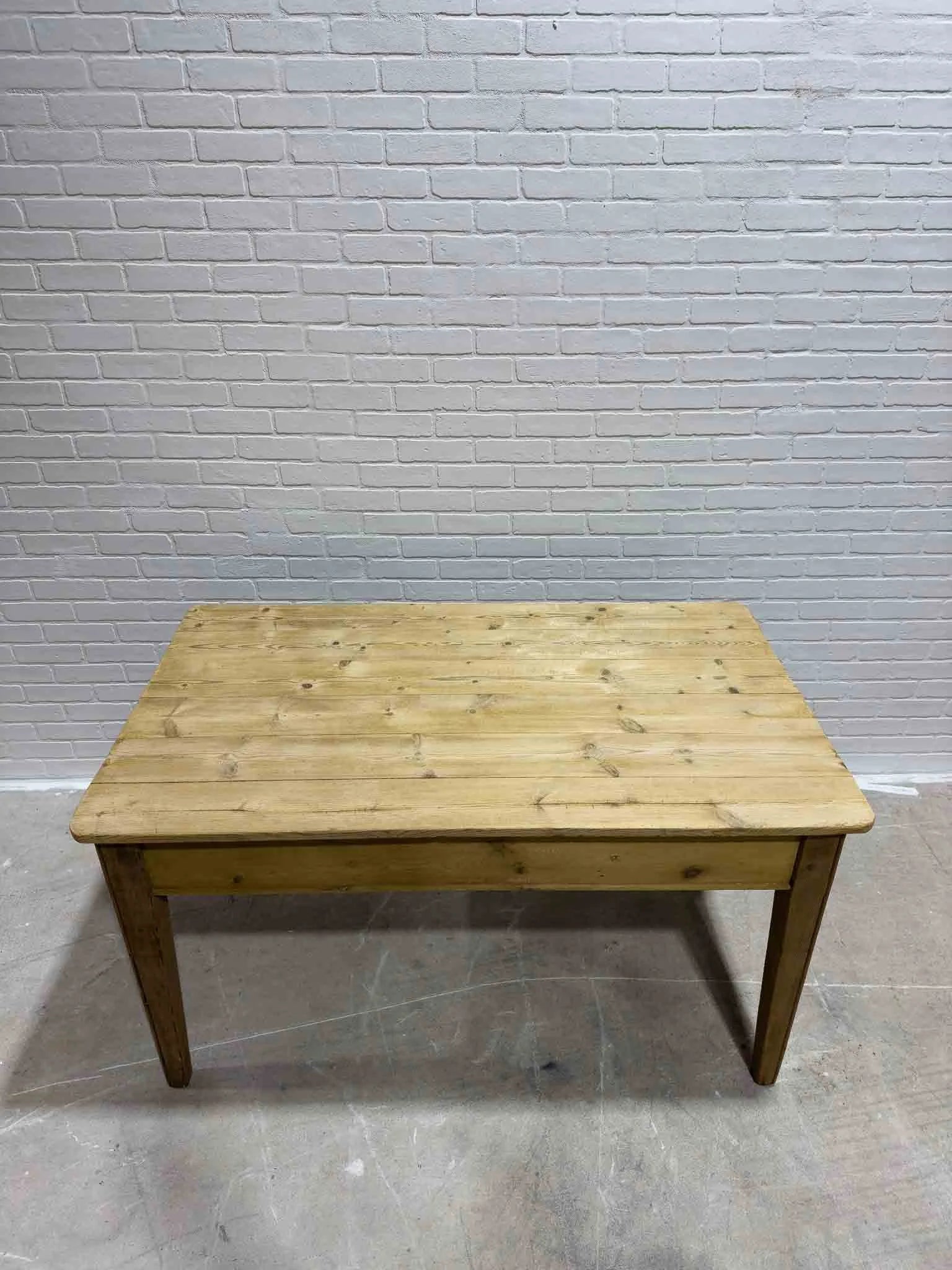 English Pine Kitchen Table