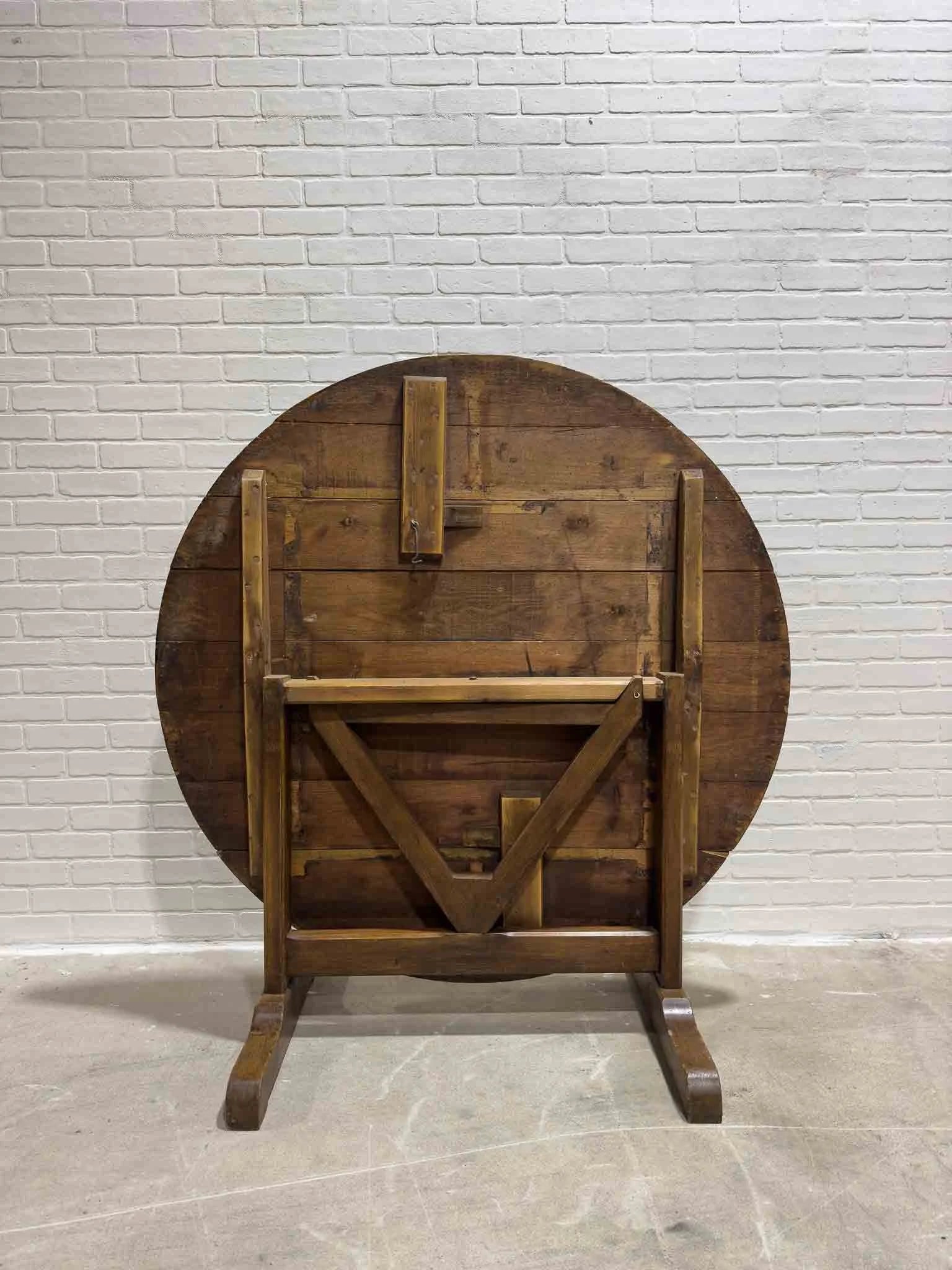 19th century French orchard table