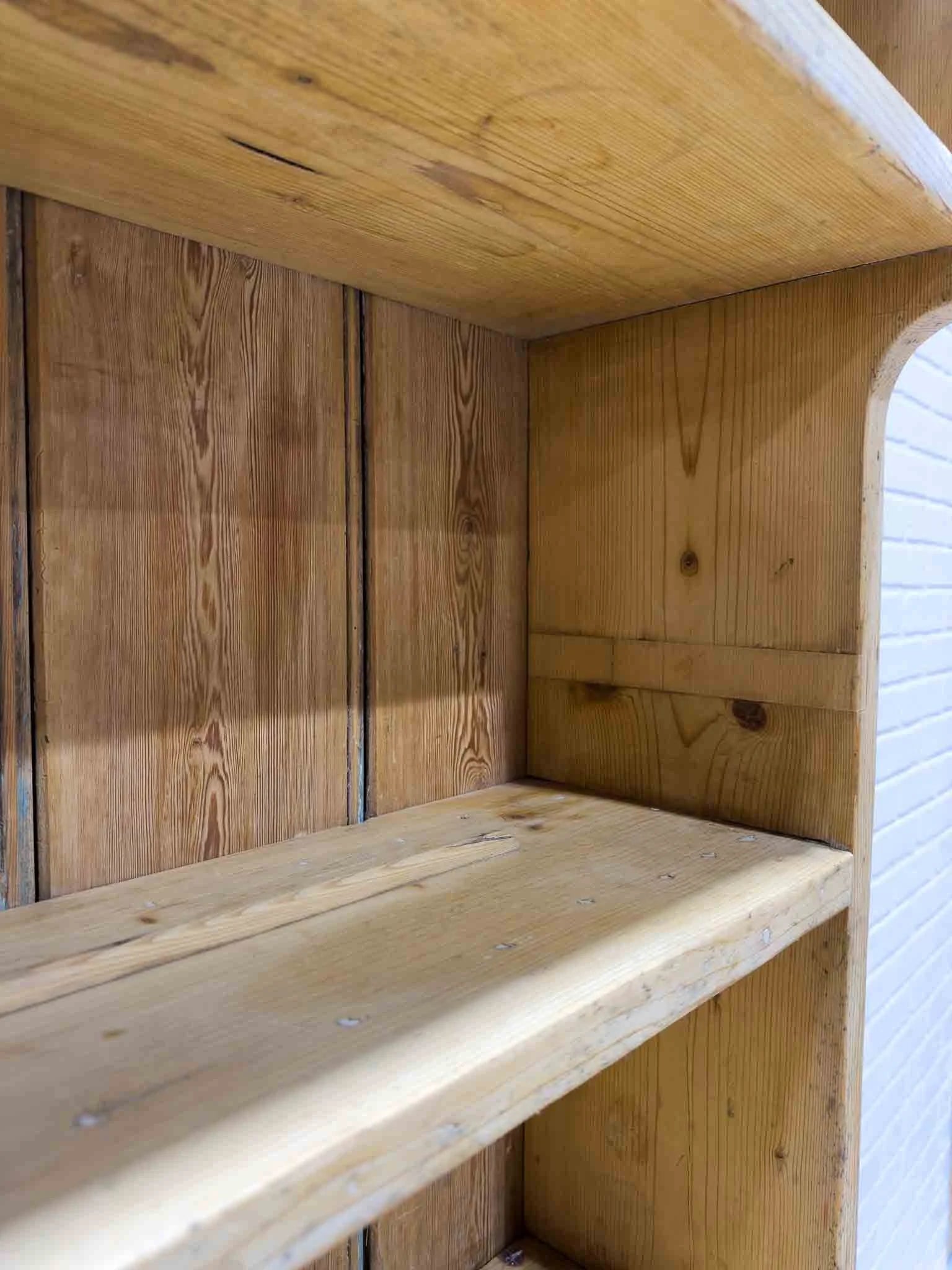 Victorian pine kitchen dresser