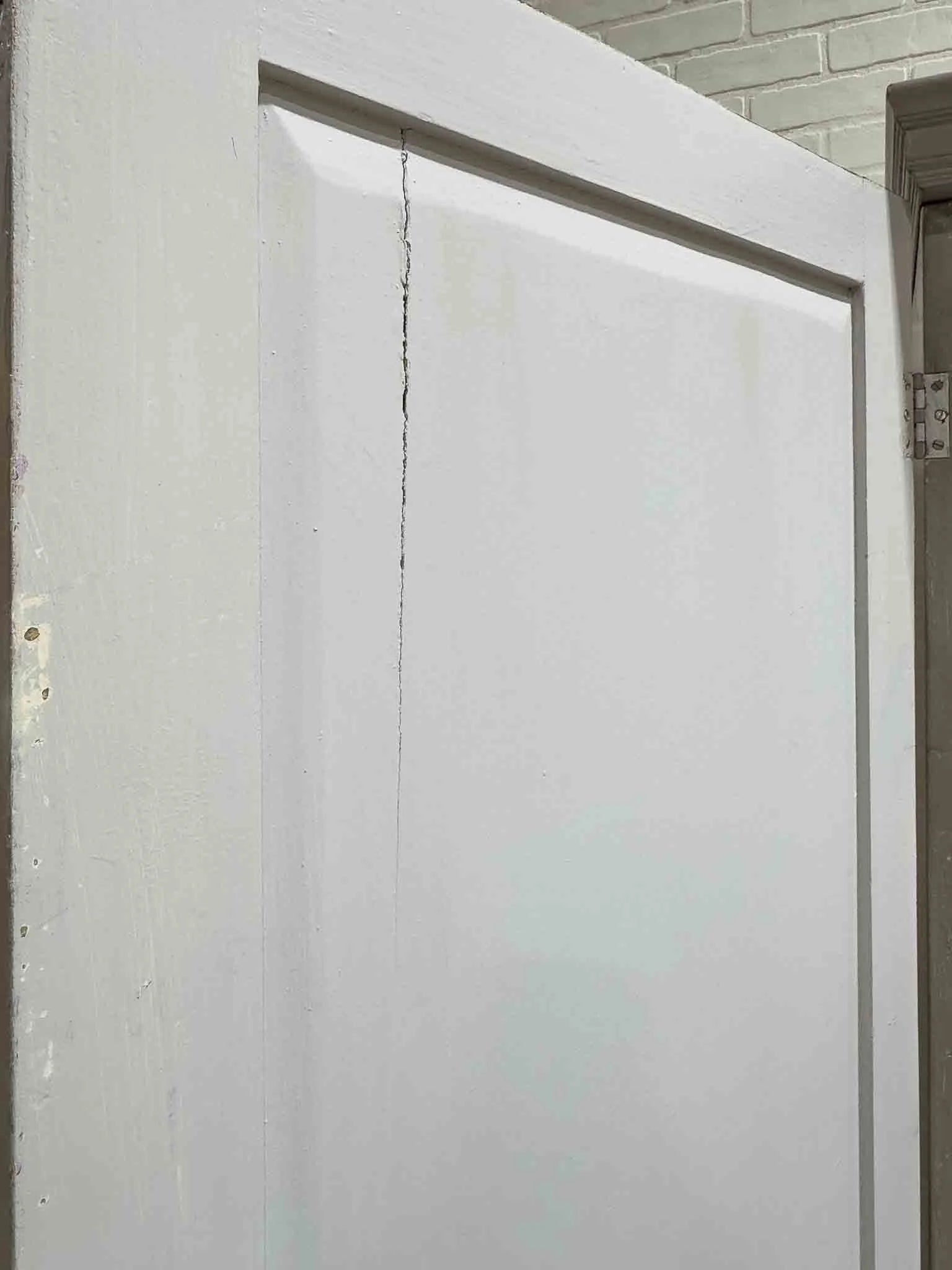 Painted English cupboard