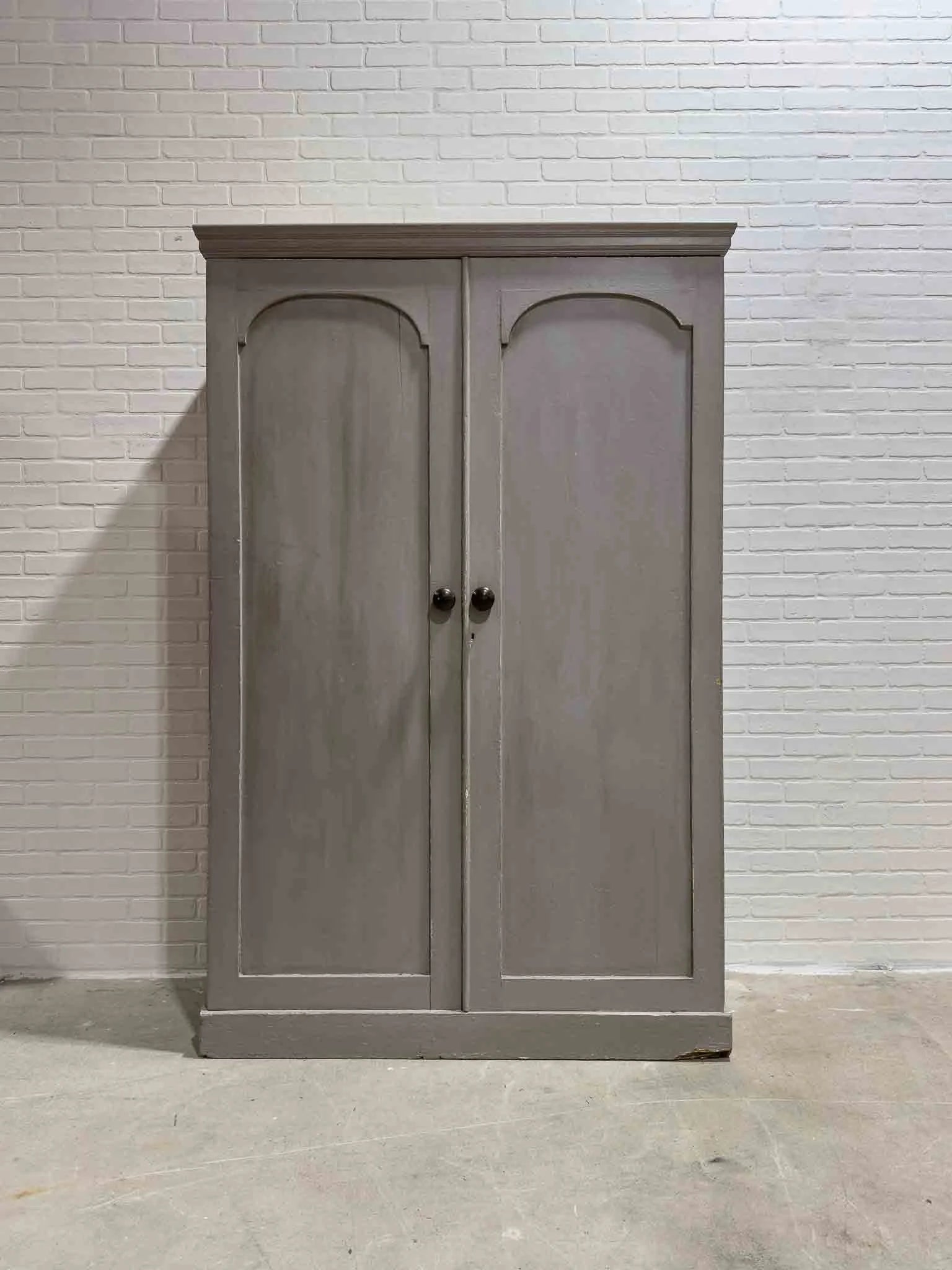 Painted English cupboard