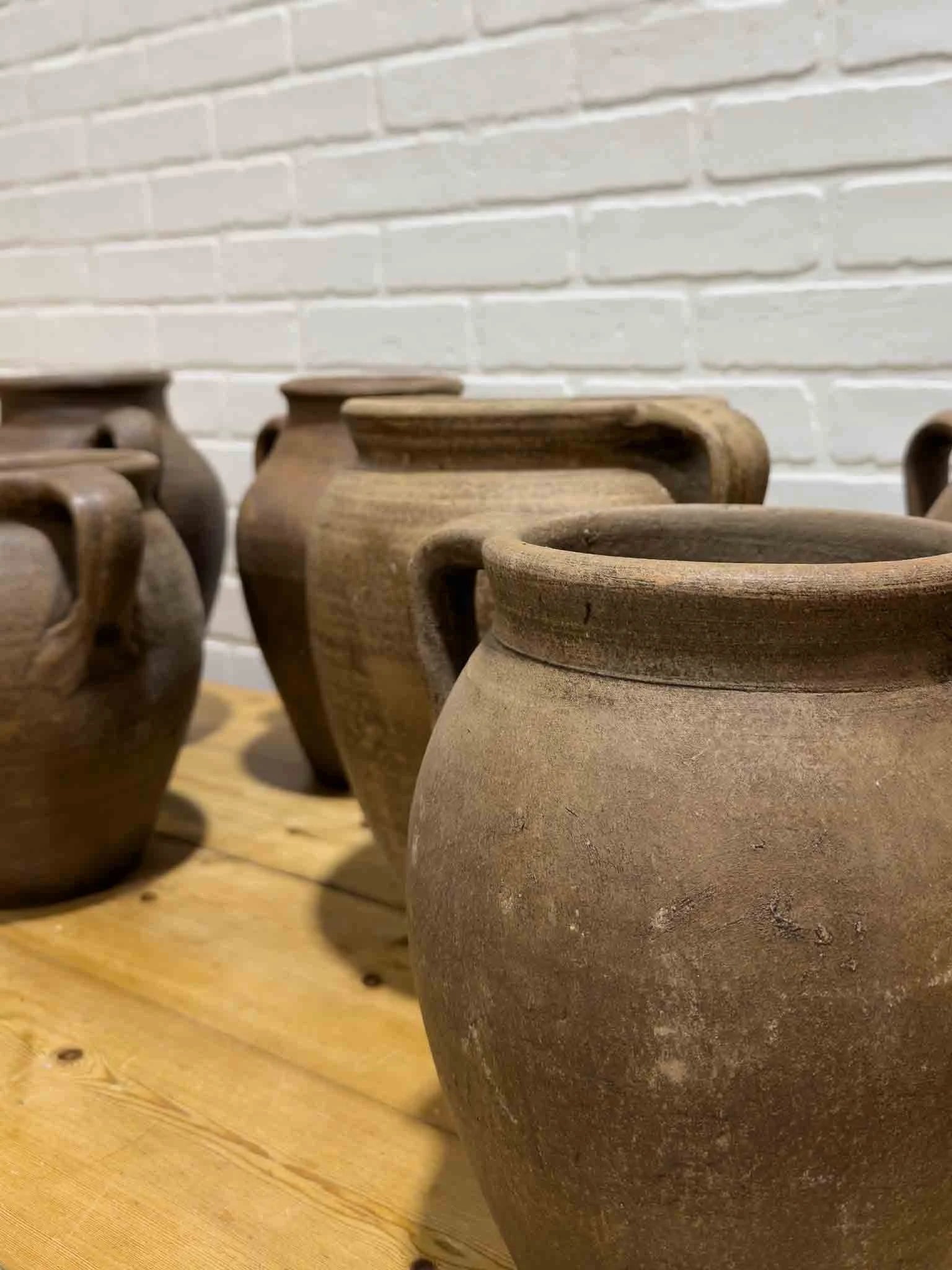Turkish pots with handles