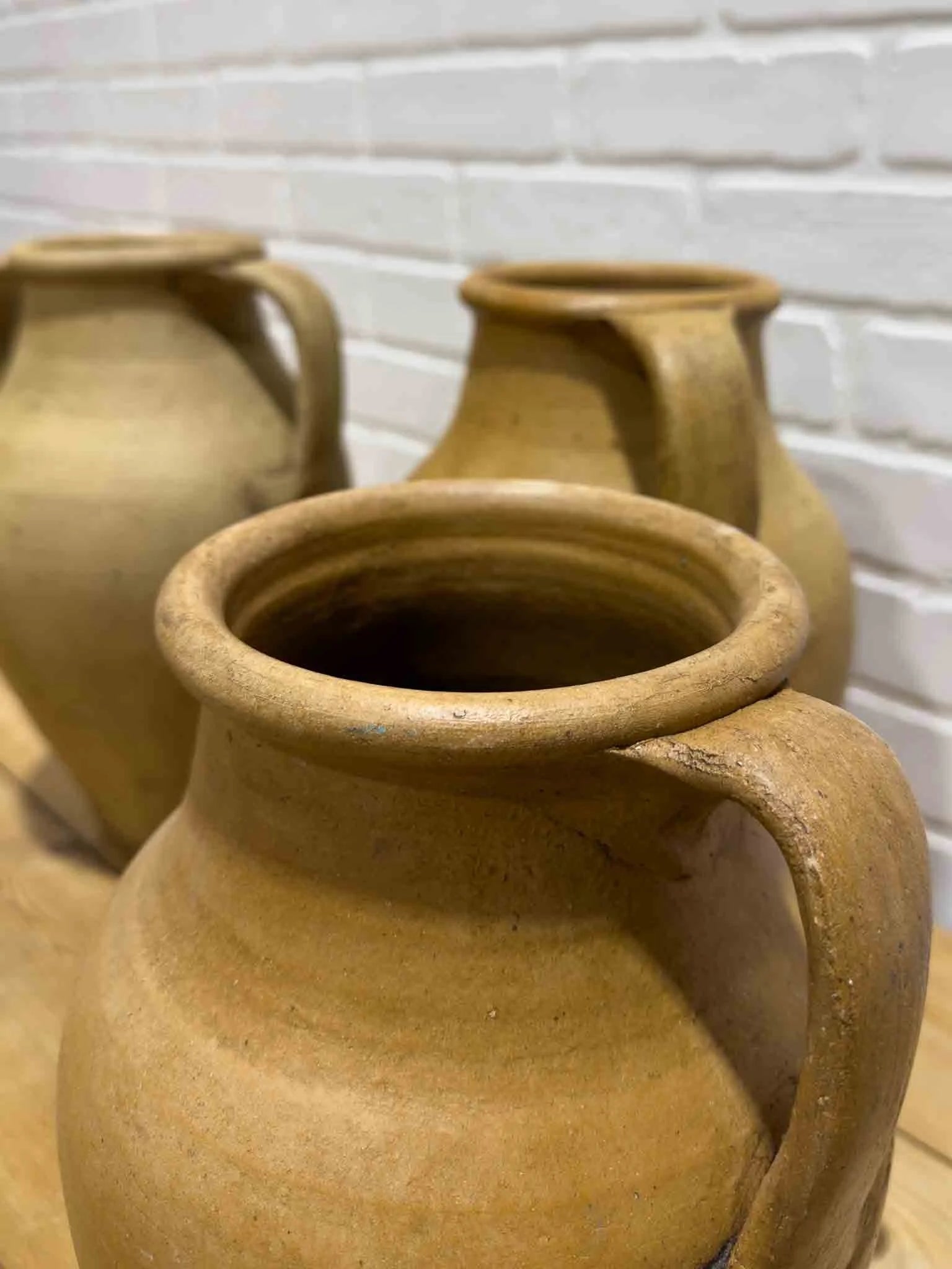 Turkish pots with handles