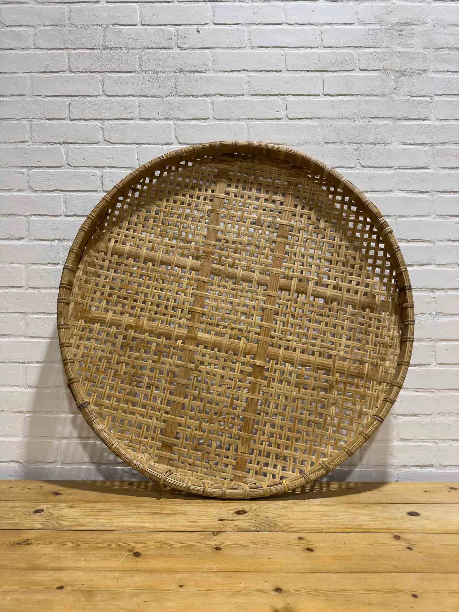 Vintage gathering basket