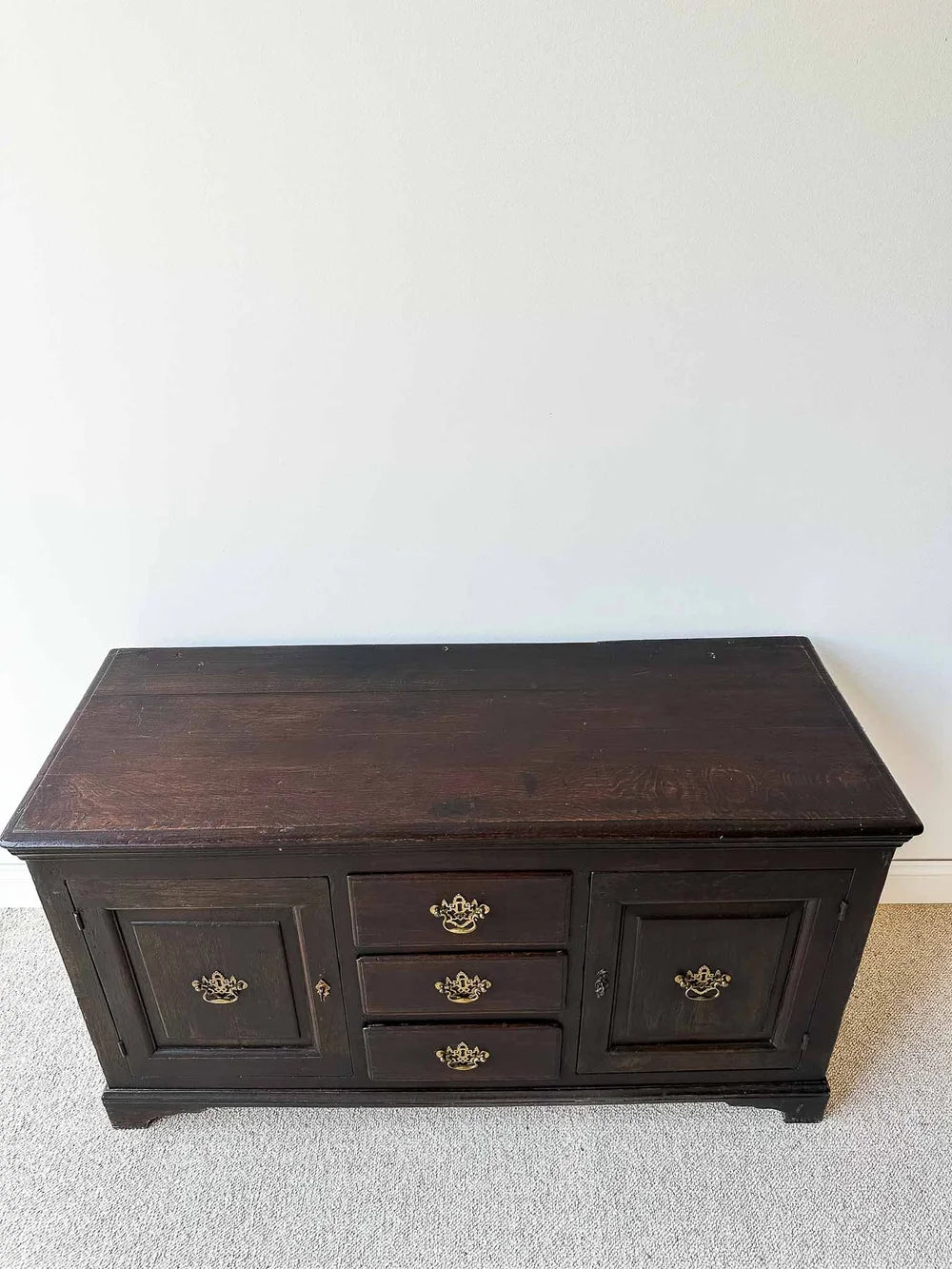 18th century oak sideboard