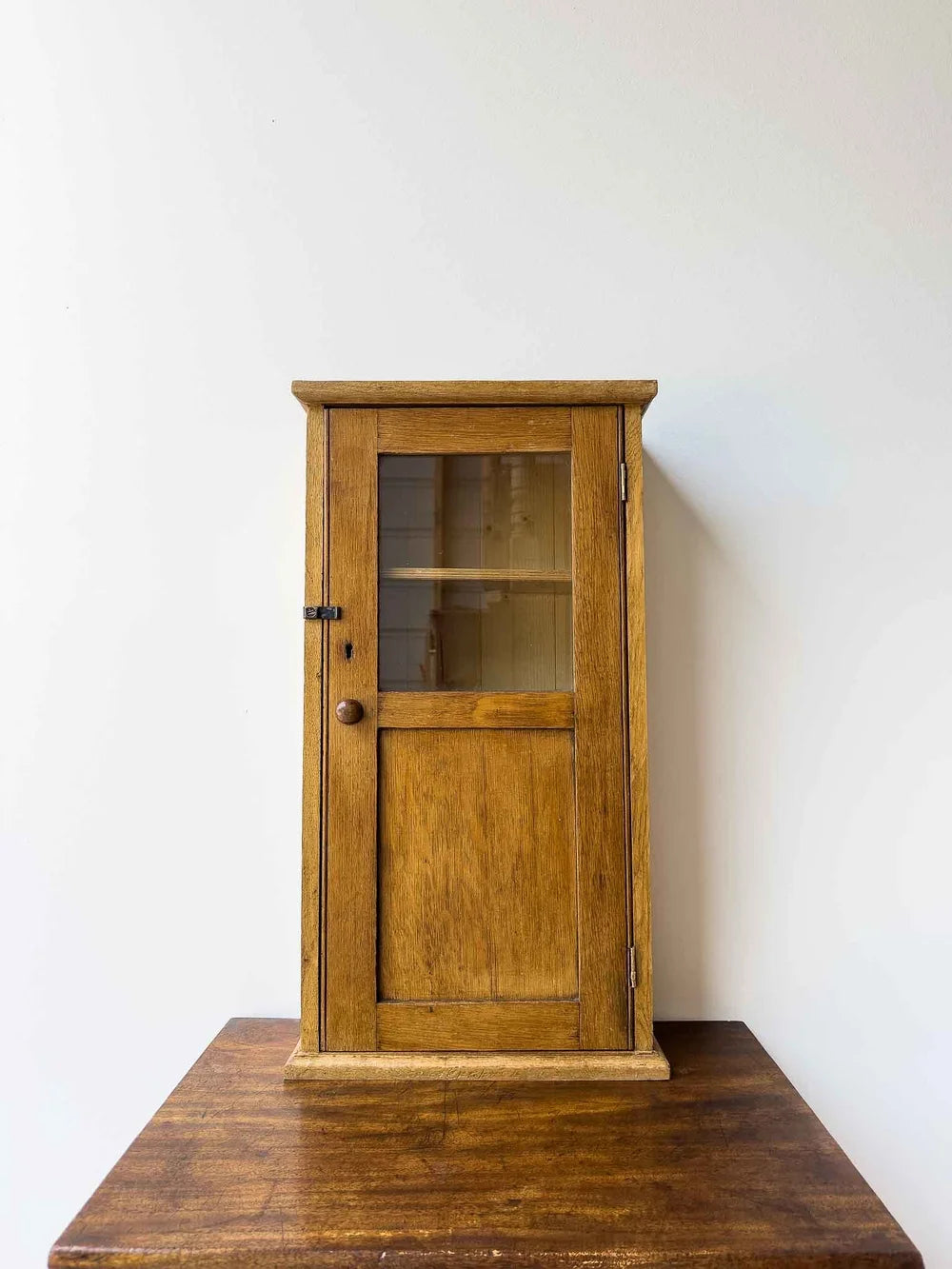 Small English antique cabinet