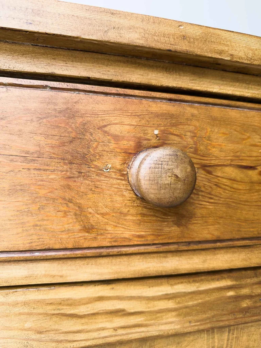 English antique pine sideboard