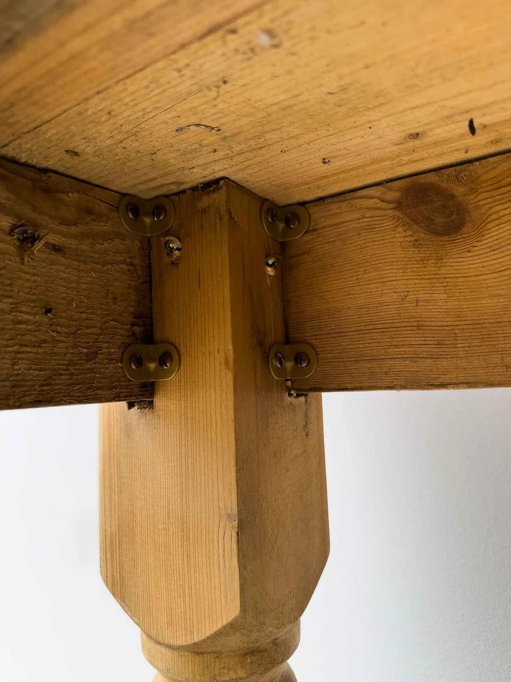 Large vintage farm table