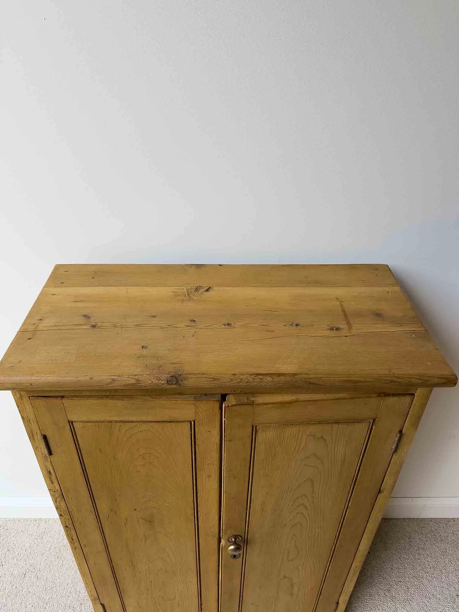 Antique pine cupboard