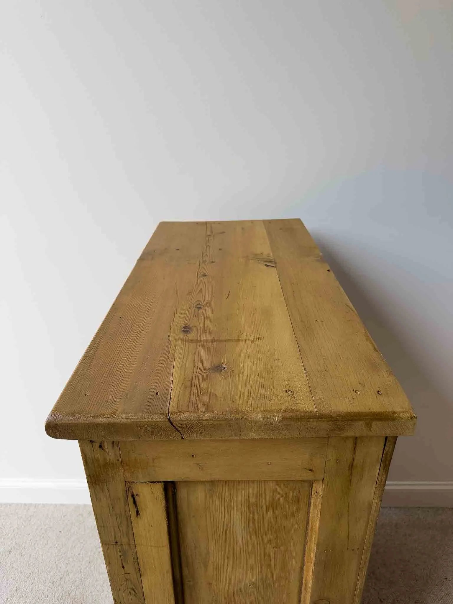 Antique pine cupboard