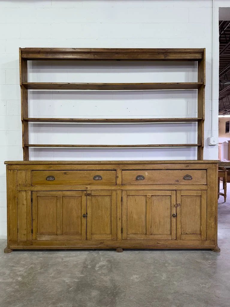 Incredible English pine kitchen dresser - House on Horizon