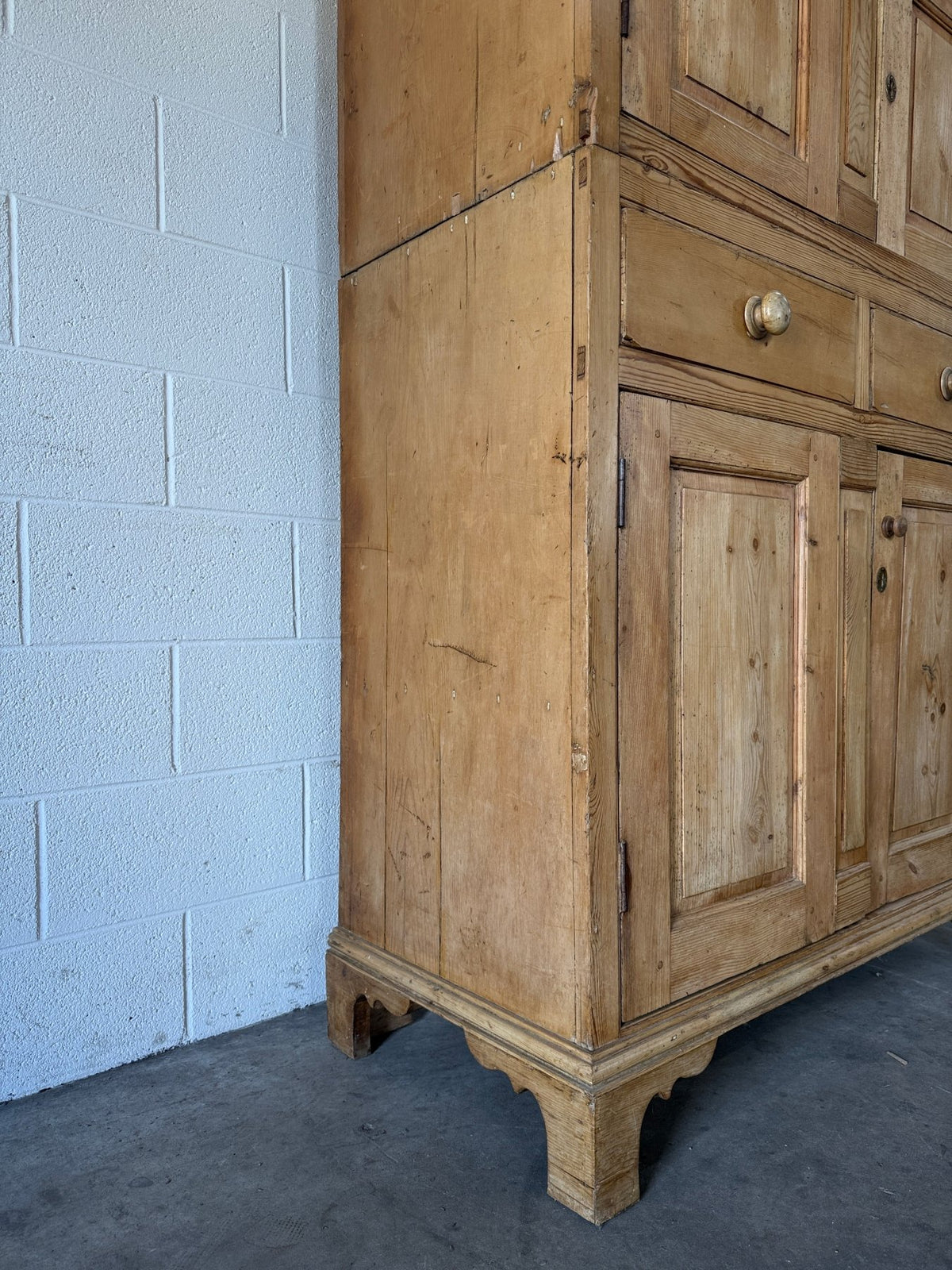 Irish antique pine press - House on Horizon