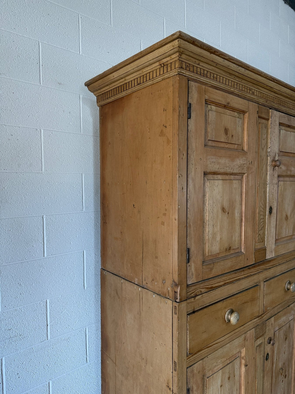 Irish antique pine press - House on Horizon