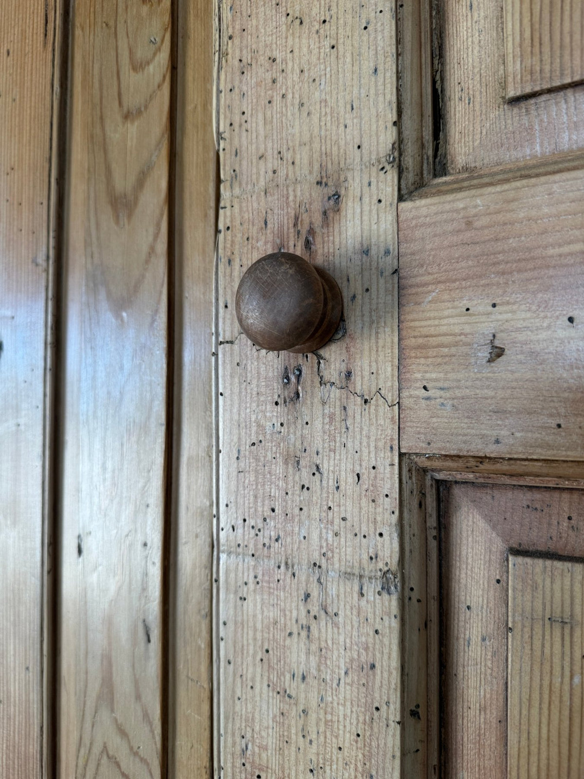 Irish antique pine press - House on Horizon