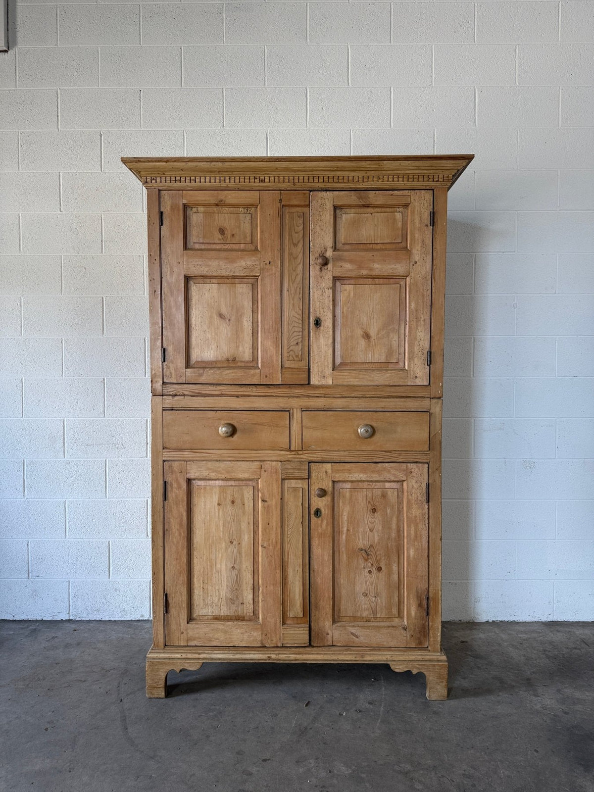 Irish antique pine press - House on Horizon
