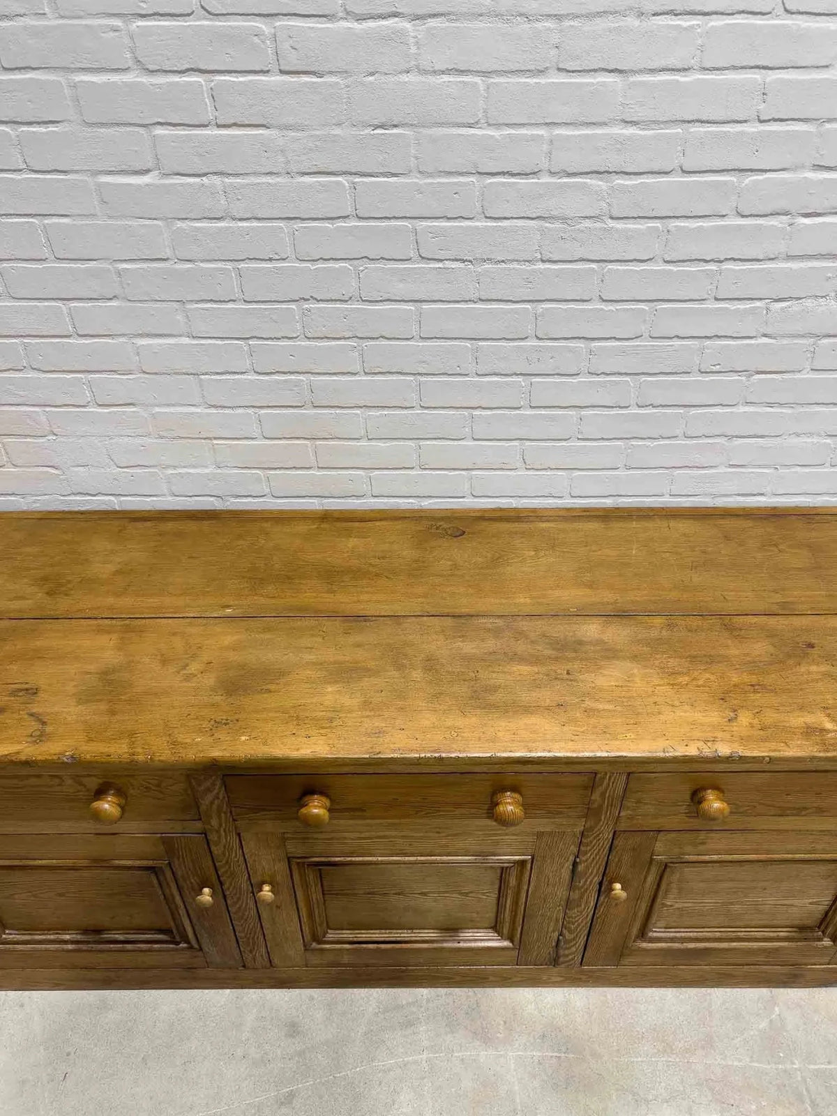 Large antique English sideboard - House on Horizon