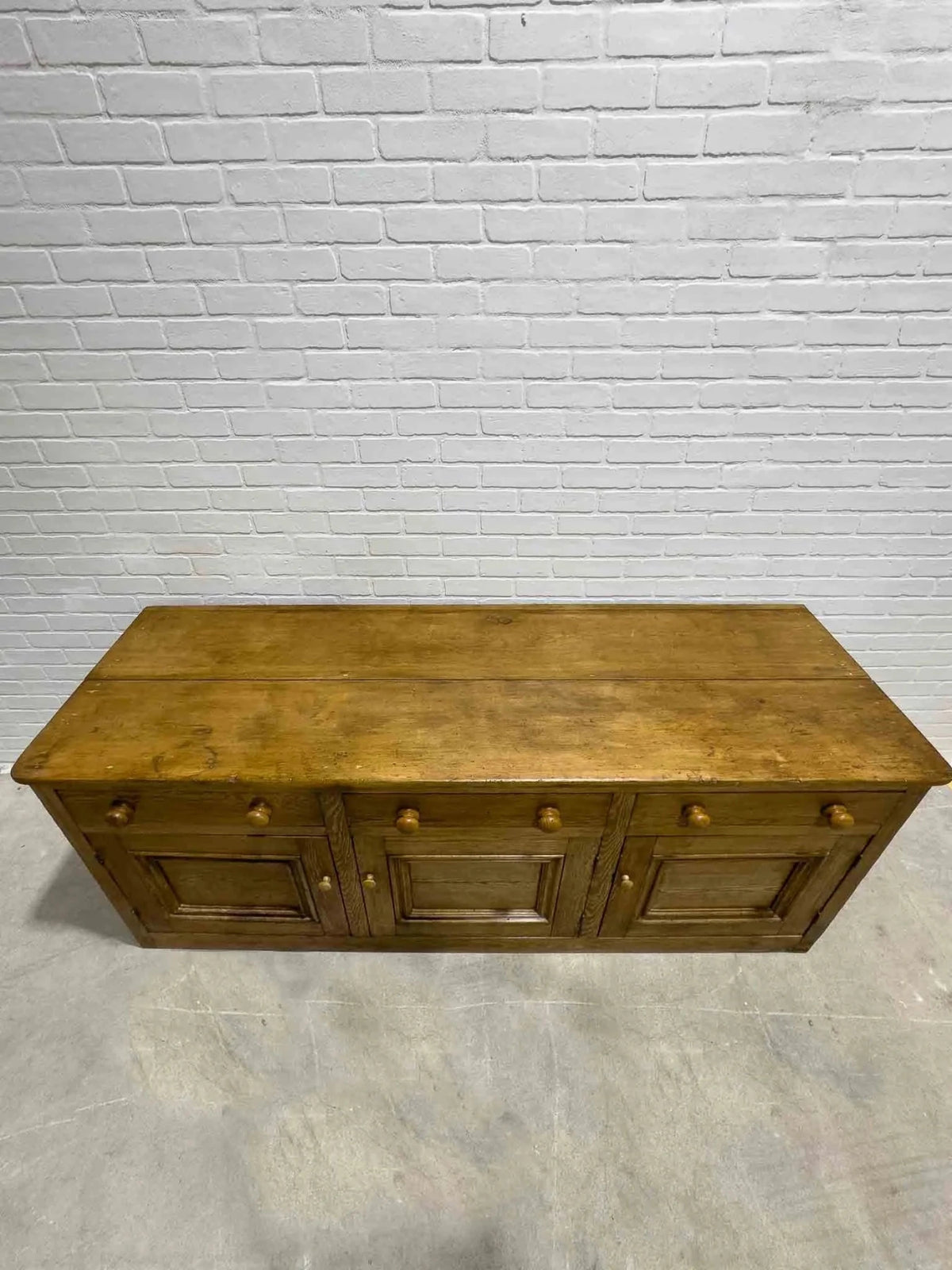 Large antique English sideboard - House on Horizon