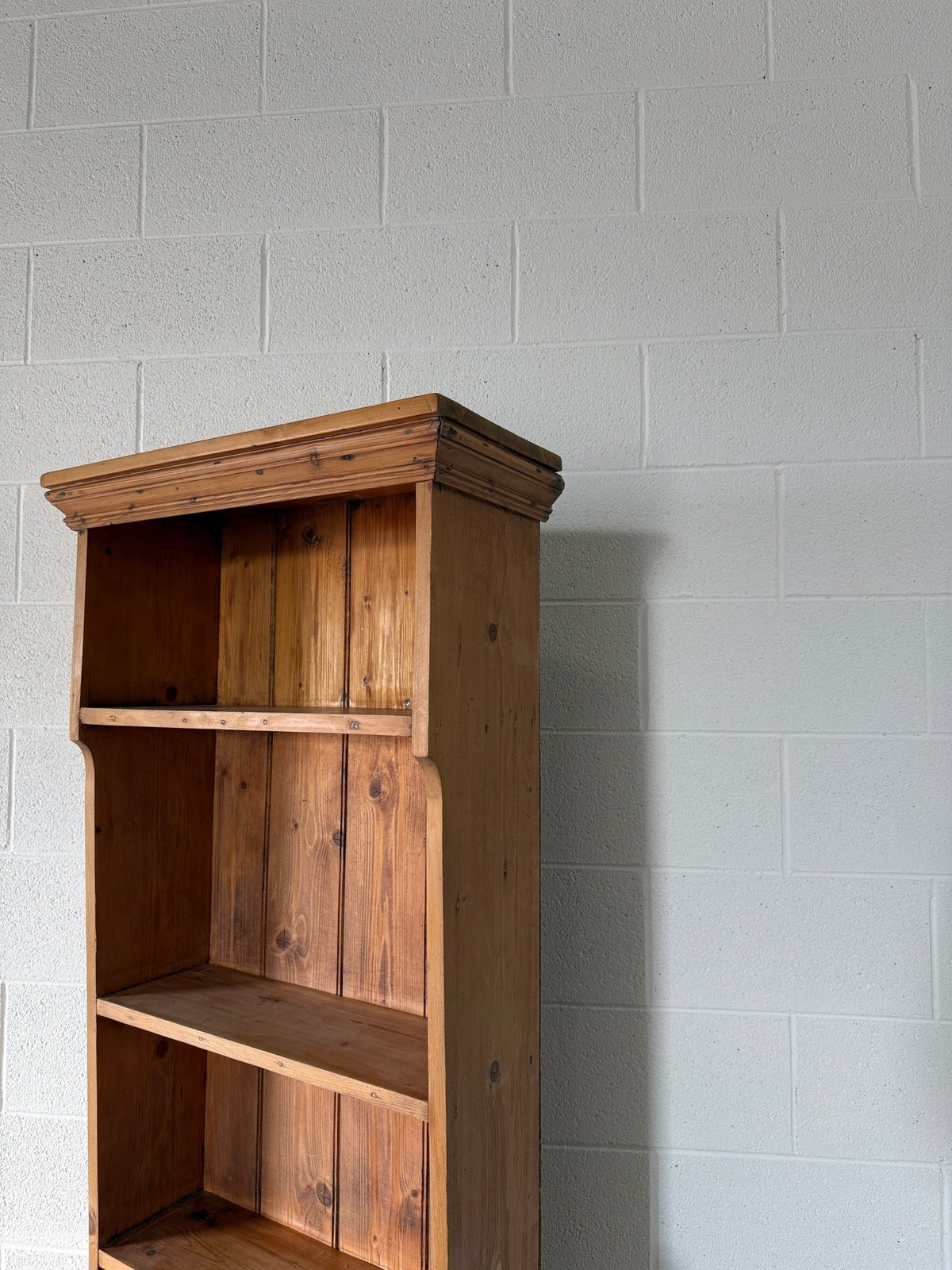 Skinny antique pine kitchen dresser - House on Horizon