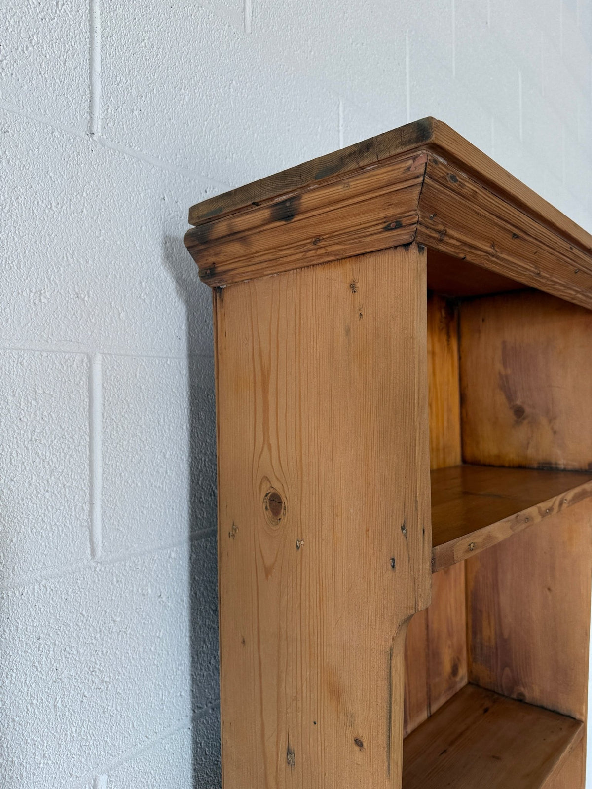 Skinny antique pine kitchen dresser - House on Horizon