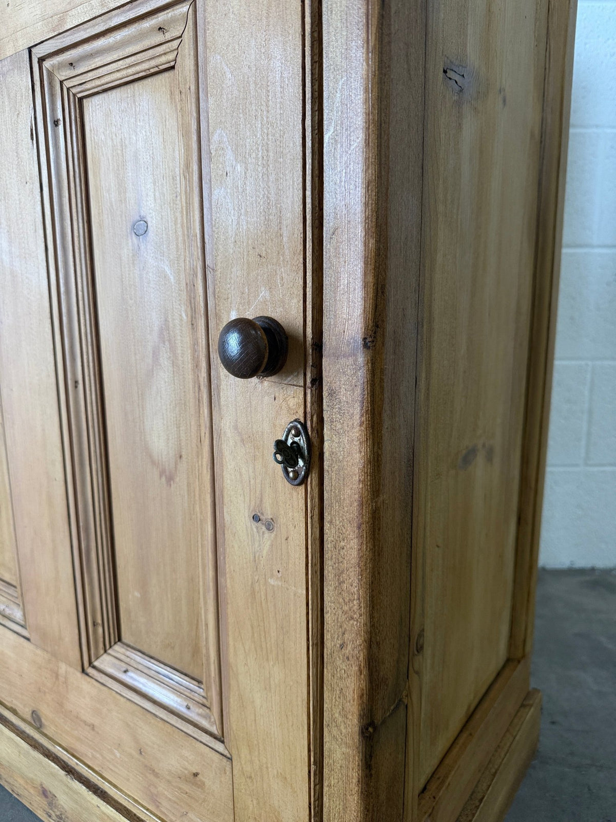 Small antique pine cupboard or nightstand - House on Horizon