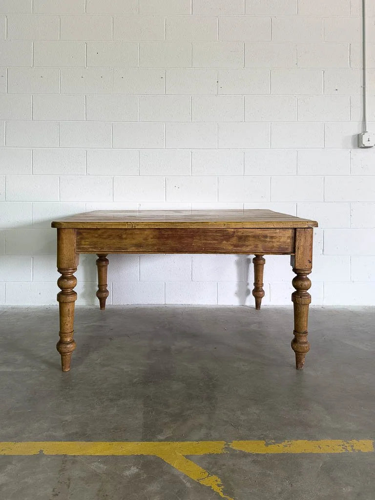 English pine kitchen or dining table