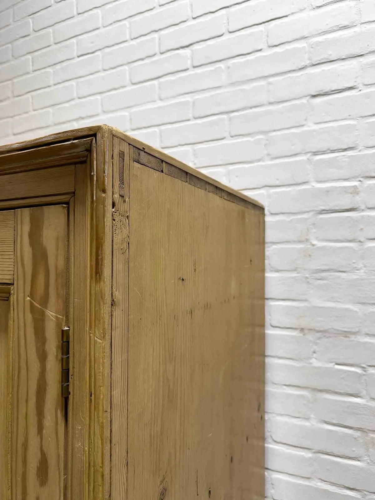 Tall English antique wardrobe - House on Horizon