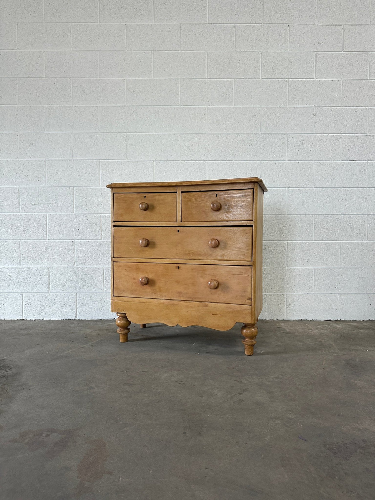 Victorian Pine 2/2 Chest of Drawers - House on Horizon