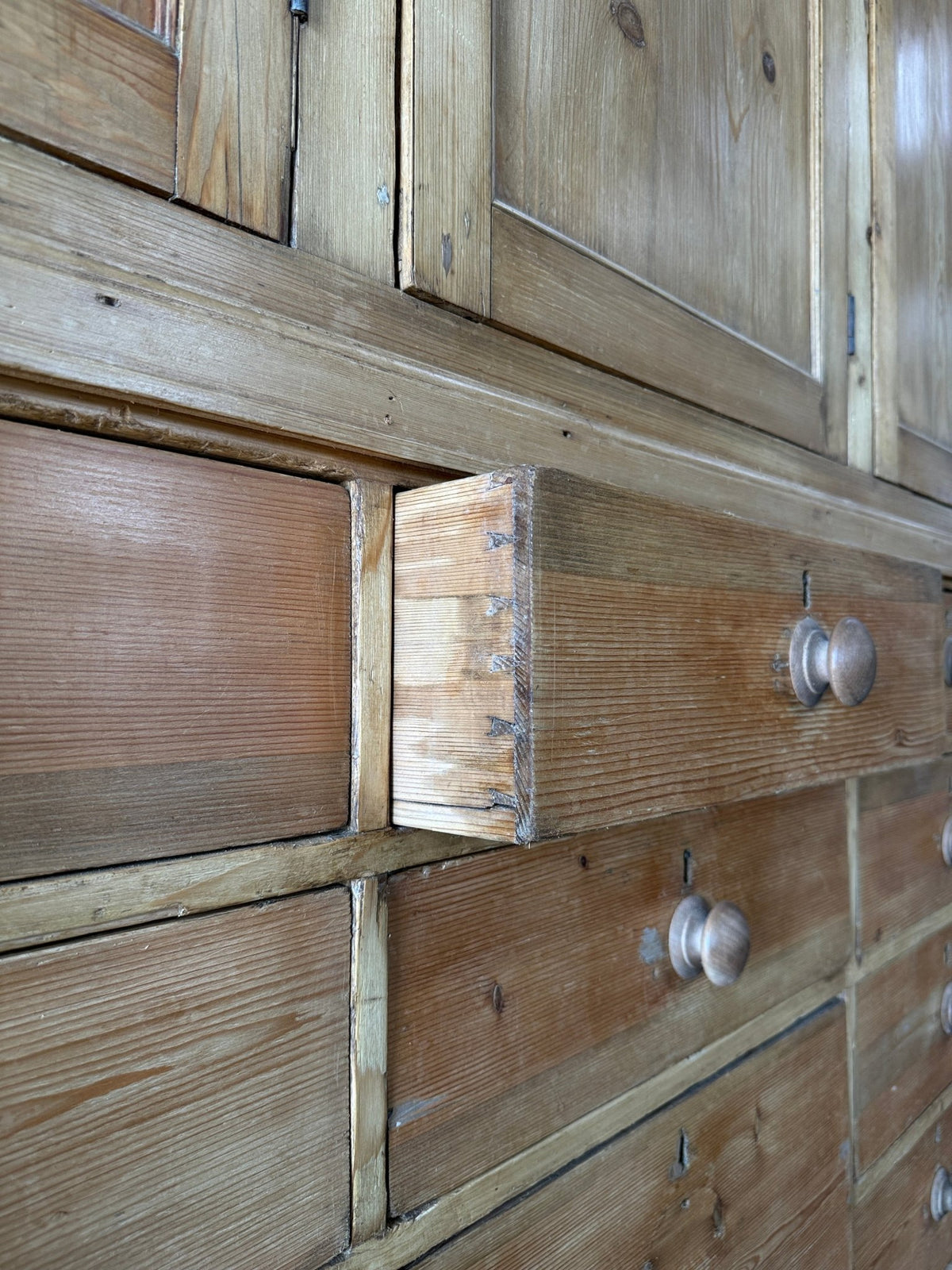Victorian Pine Housekeepers Cupboard - House on Horizon